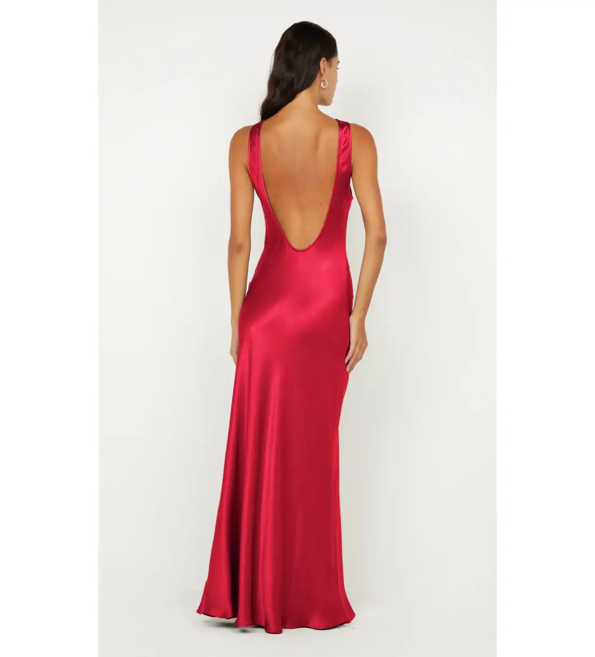 Bec and Bridge Elisia Twist Maxi Dress in Strawberry in Size S/AU 8 - Image 4