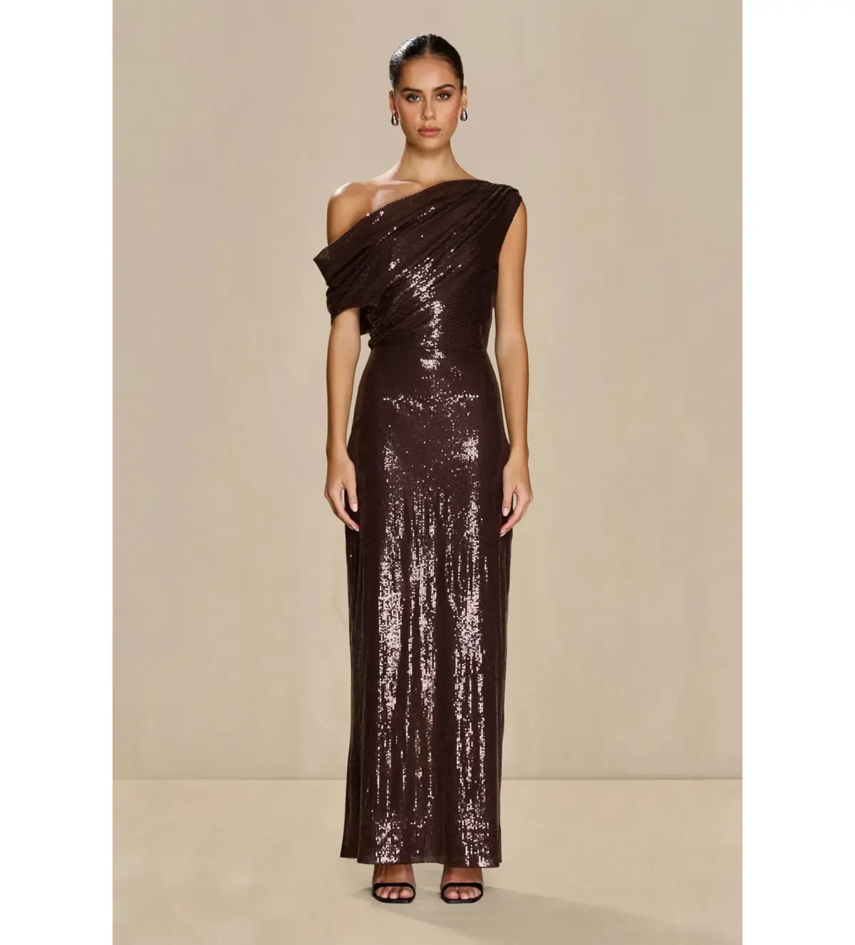 Sonya Moda Layan Gown in Midnight Desert Size 8 - Image 1