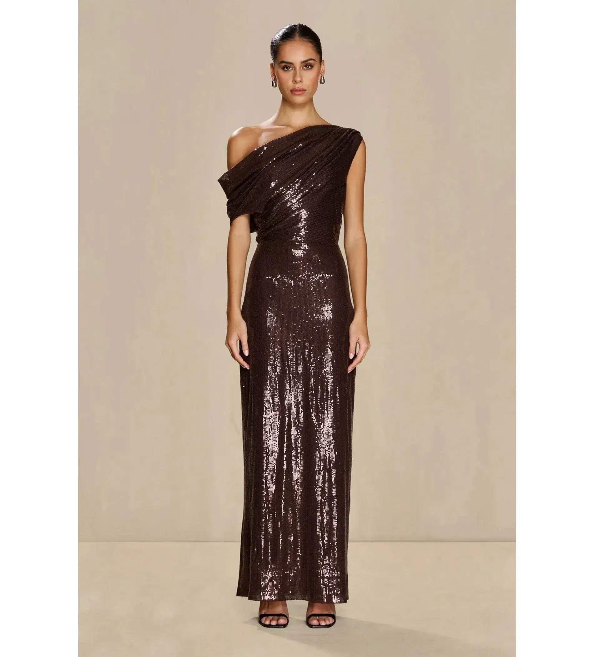 Sonya Moda Layan Gown in Midnight Desert Size 8 - Image 1