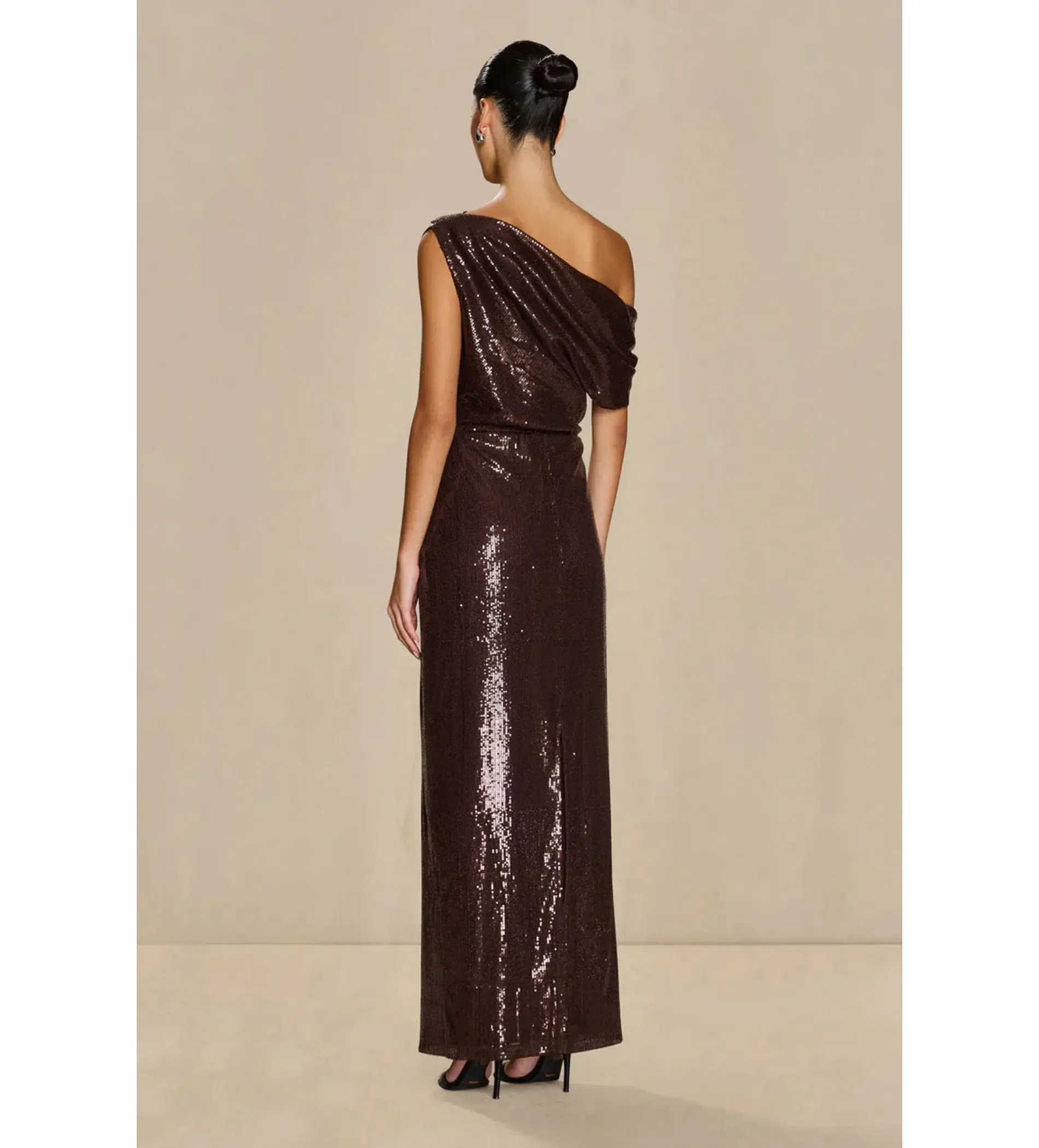 Sonya Moda Layan Gown in Midnight Desert Size 8 - Image 3