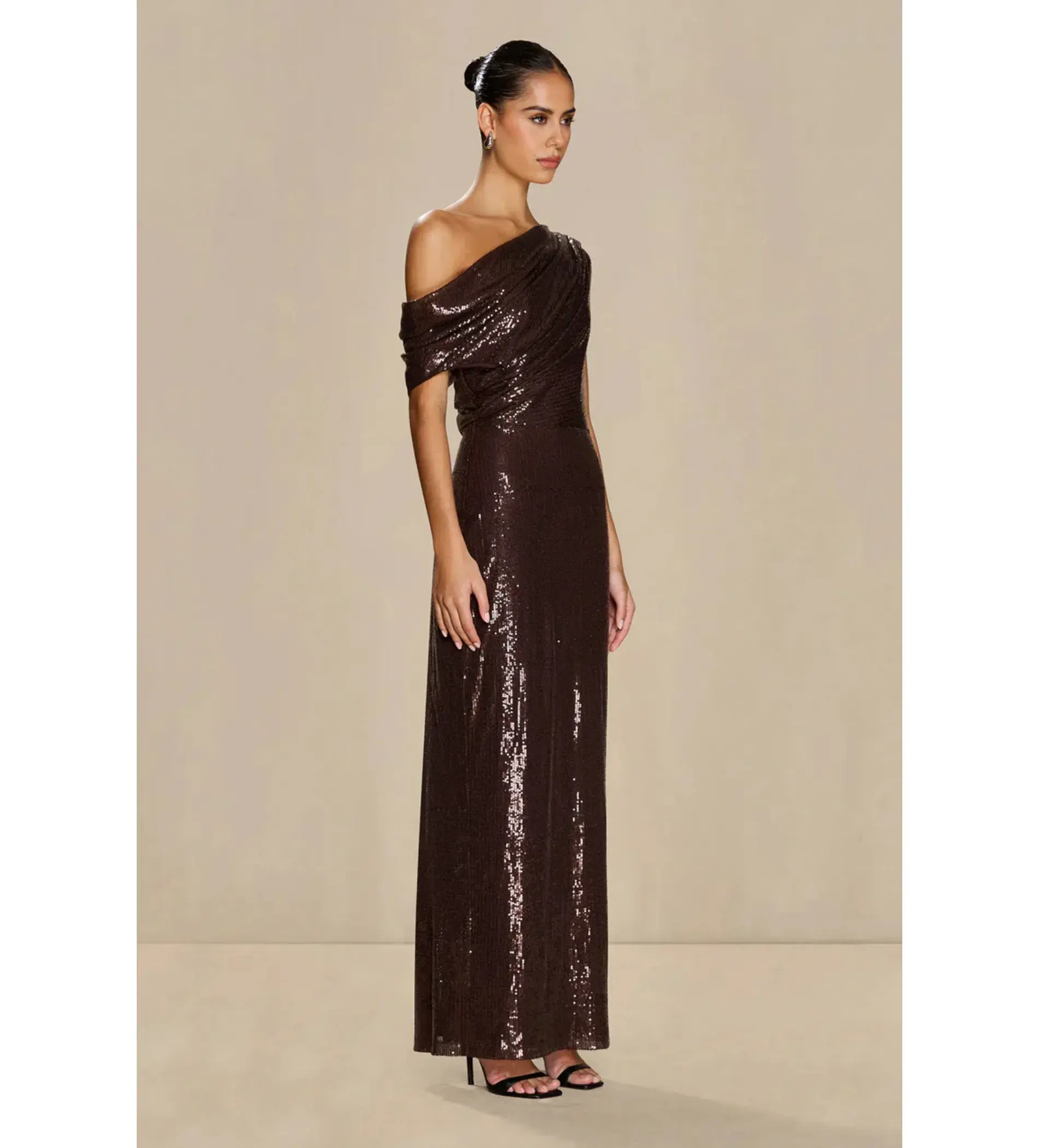 Sonya Moda Layan Gown in Midnight Desert Size 8 - Image 2