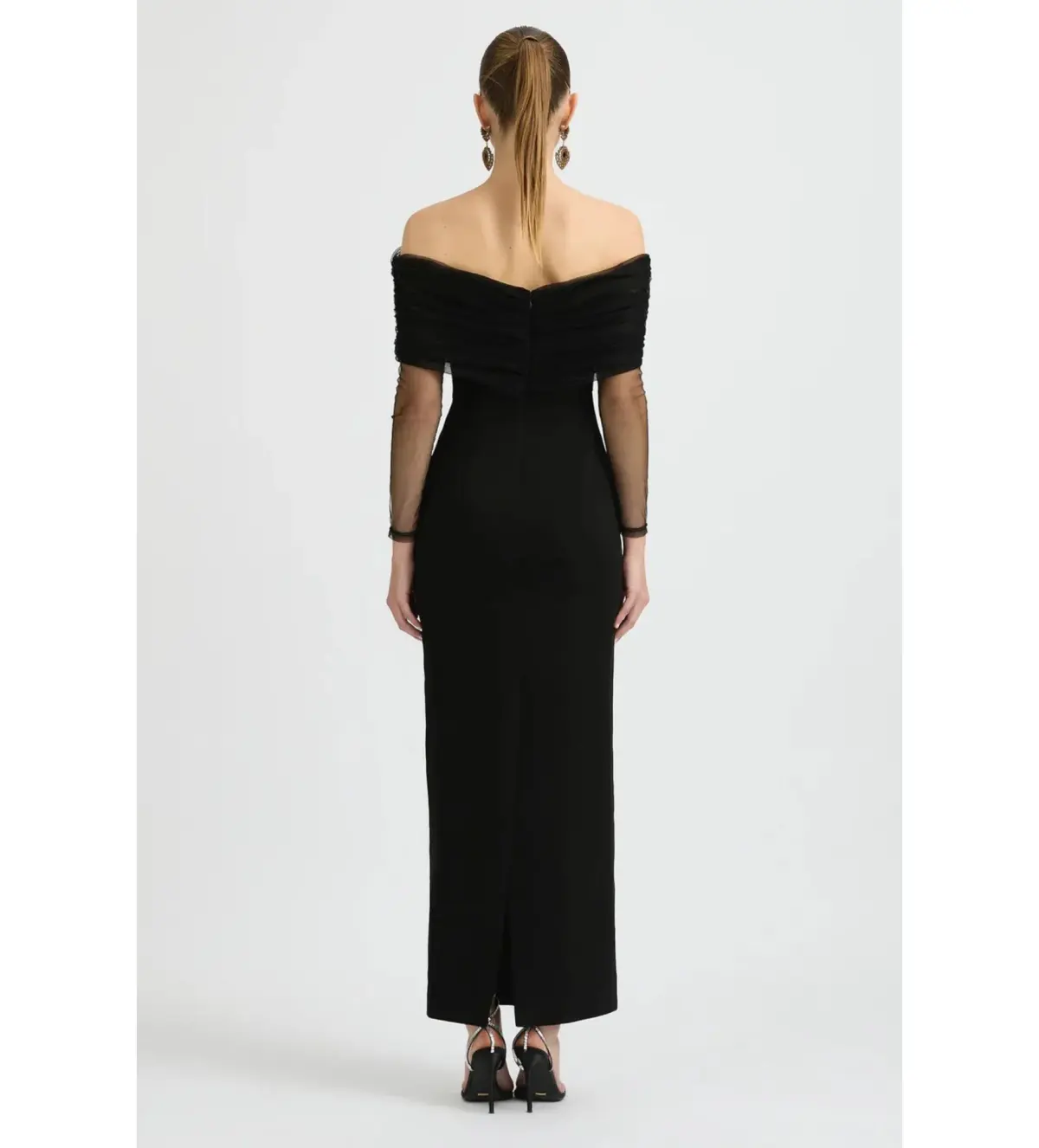 Sonya Moda Keri Maxi Dress Black Size AU 12 - Image 2