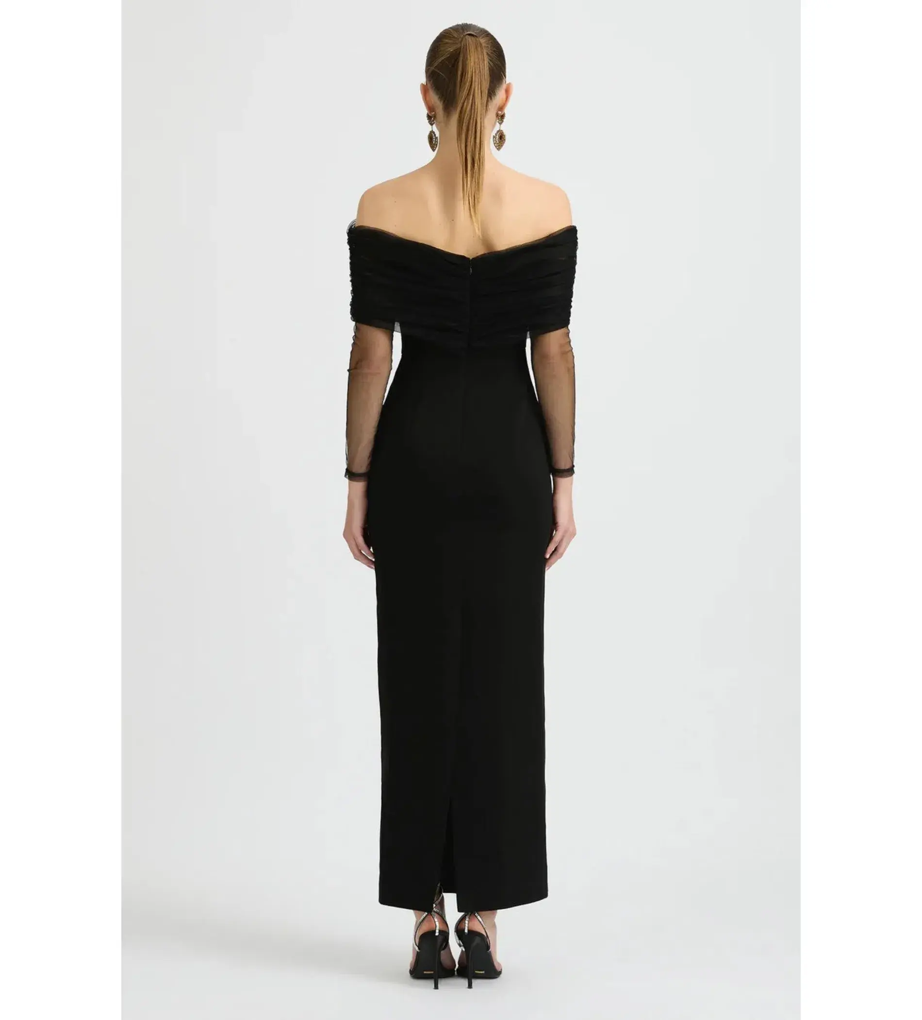 Sonya Moda Keri Maxi Dress Black Size AU 12 - Image 2