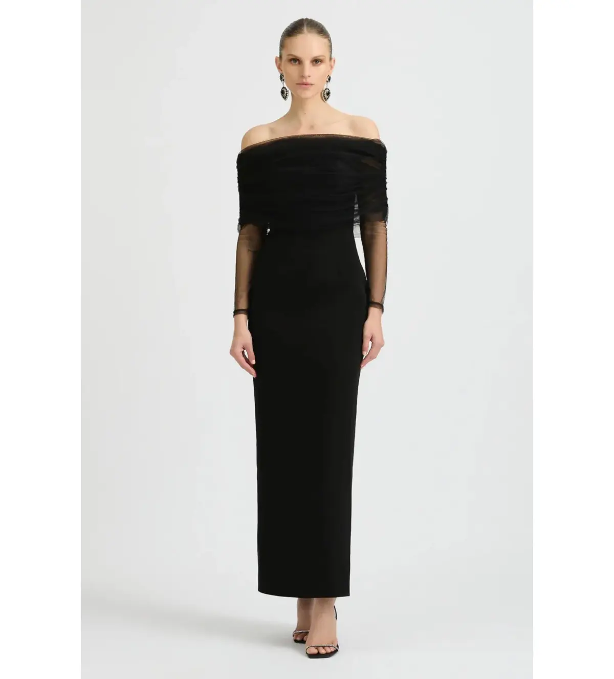Sonya Moda Keri Maxi Dress Black Size AU 12 - Image 1