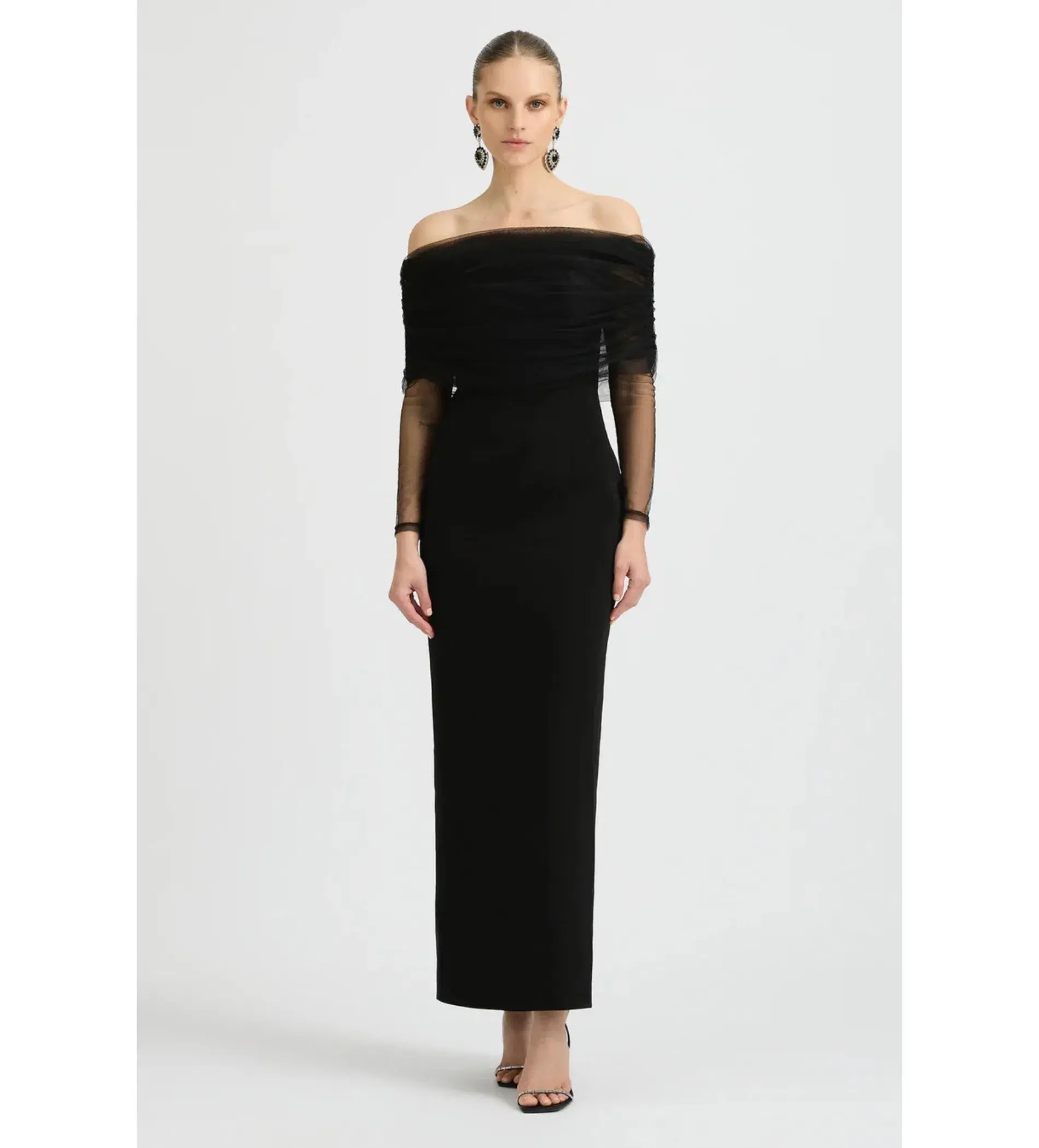 Sonya Moda Keri Maxi Dress Black Size AU 12 - Image 1