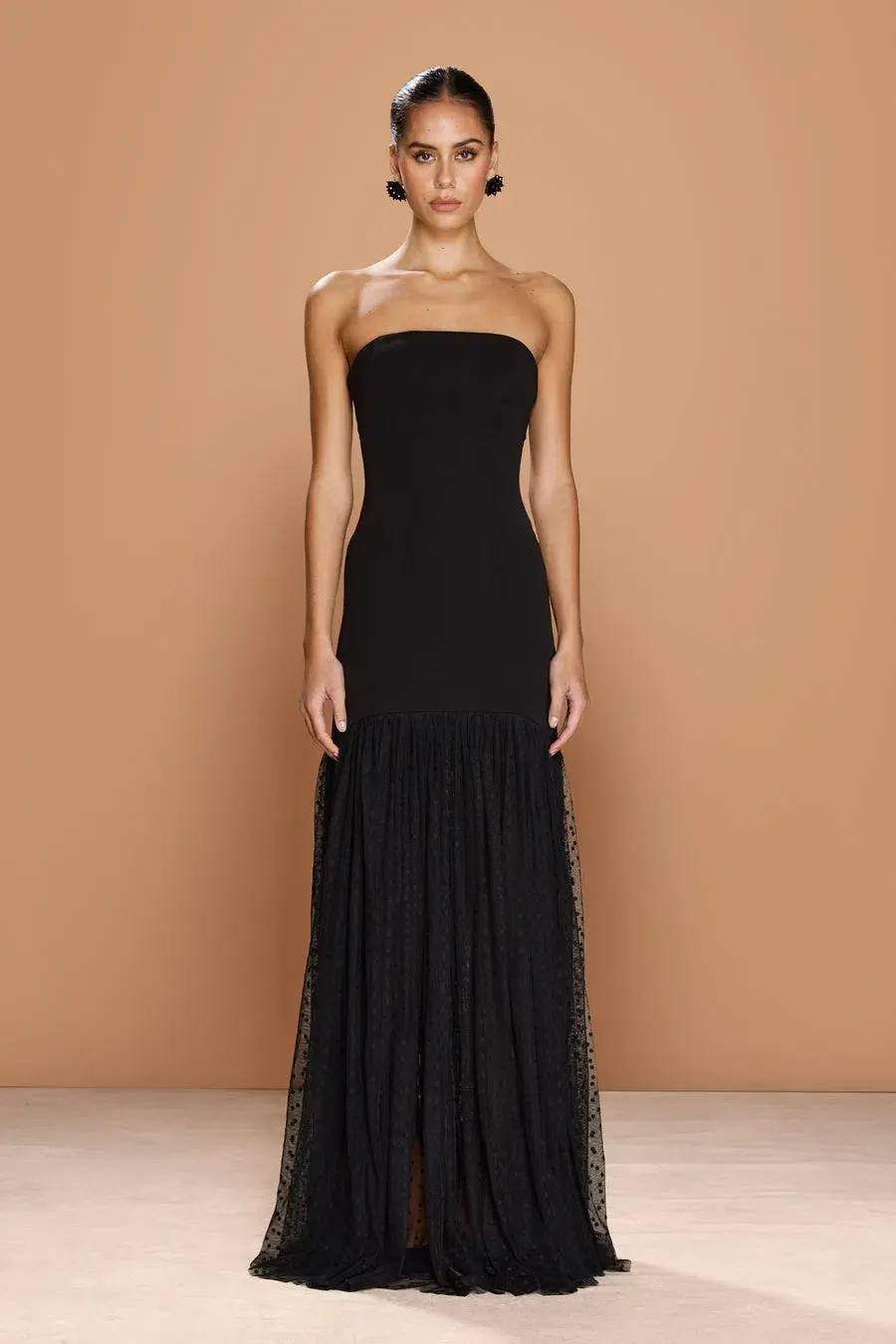Sonya Moda Nayla Maxi Gown Black Size 6 - Image 1