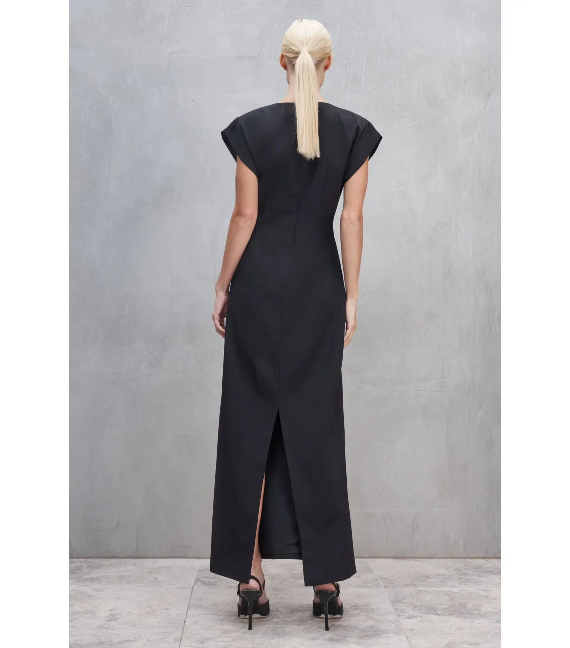  Sofia Irina Renee Maxi Dress Black Size AU 12 - Image 3
