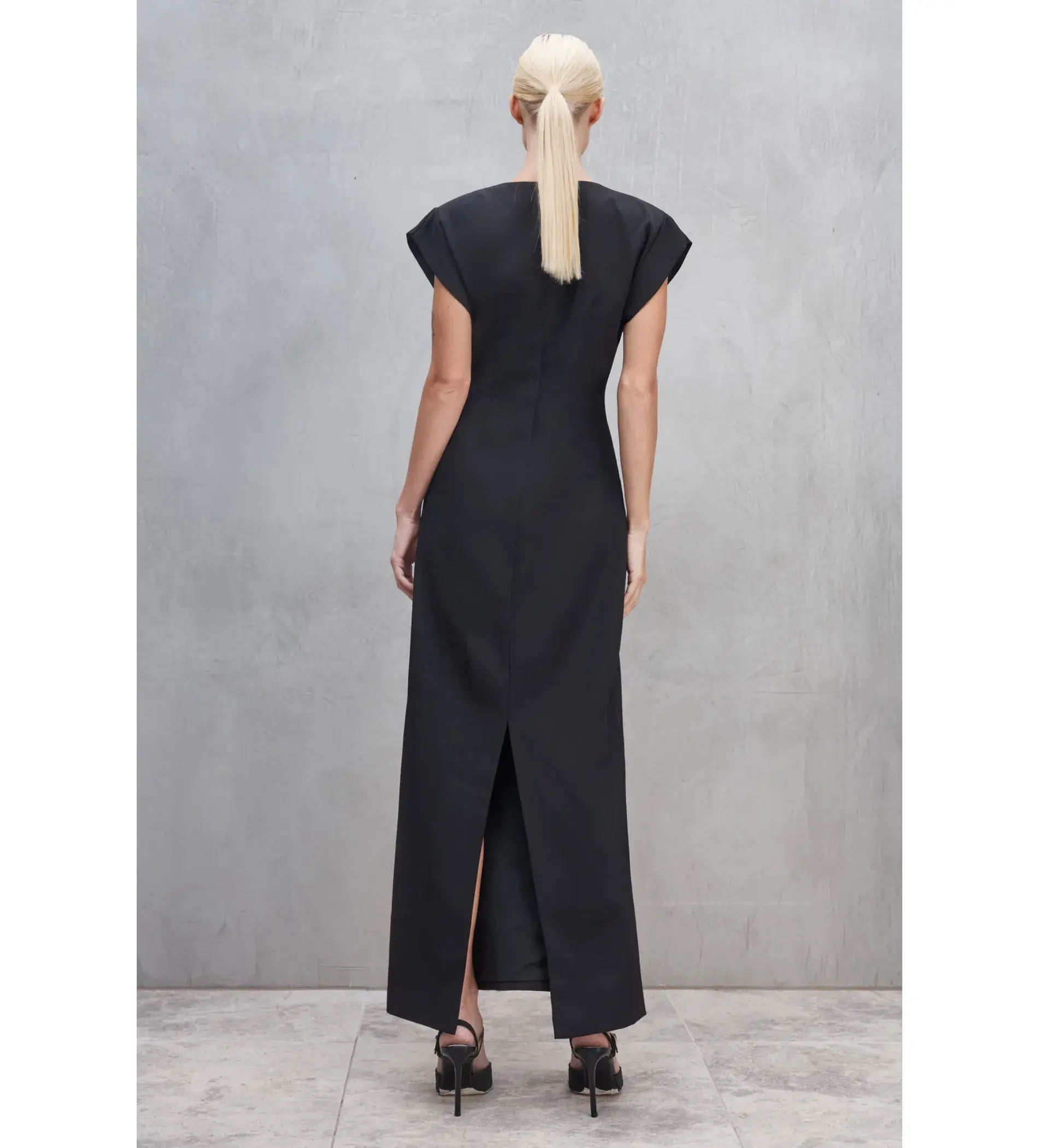 Sofia Irina Renee Maxi Dress in Black Size 14 - Image 3