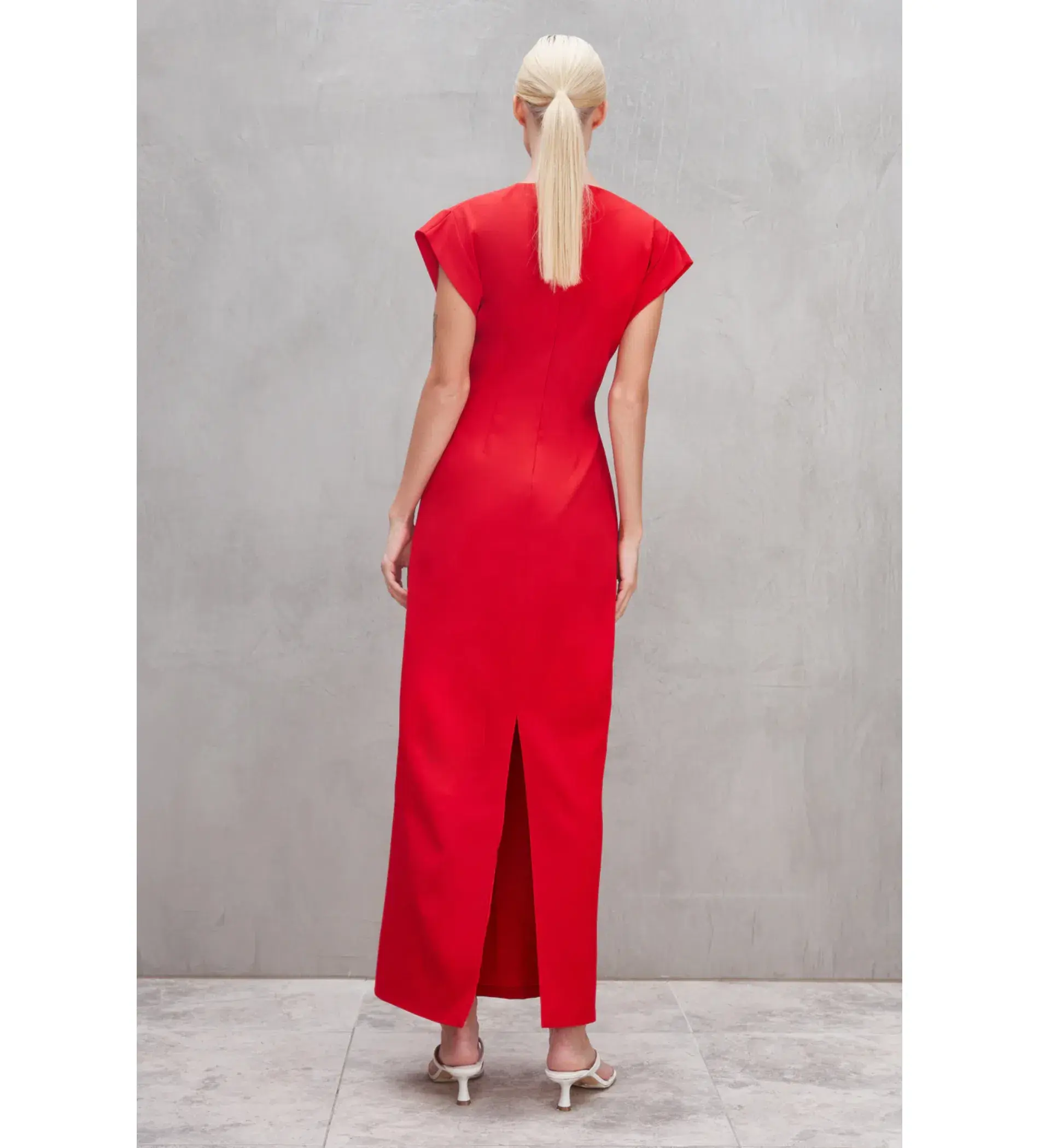 Sofia Irina Renee Maxi Dress Red Size 10 - Image 3