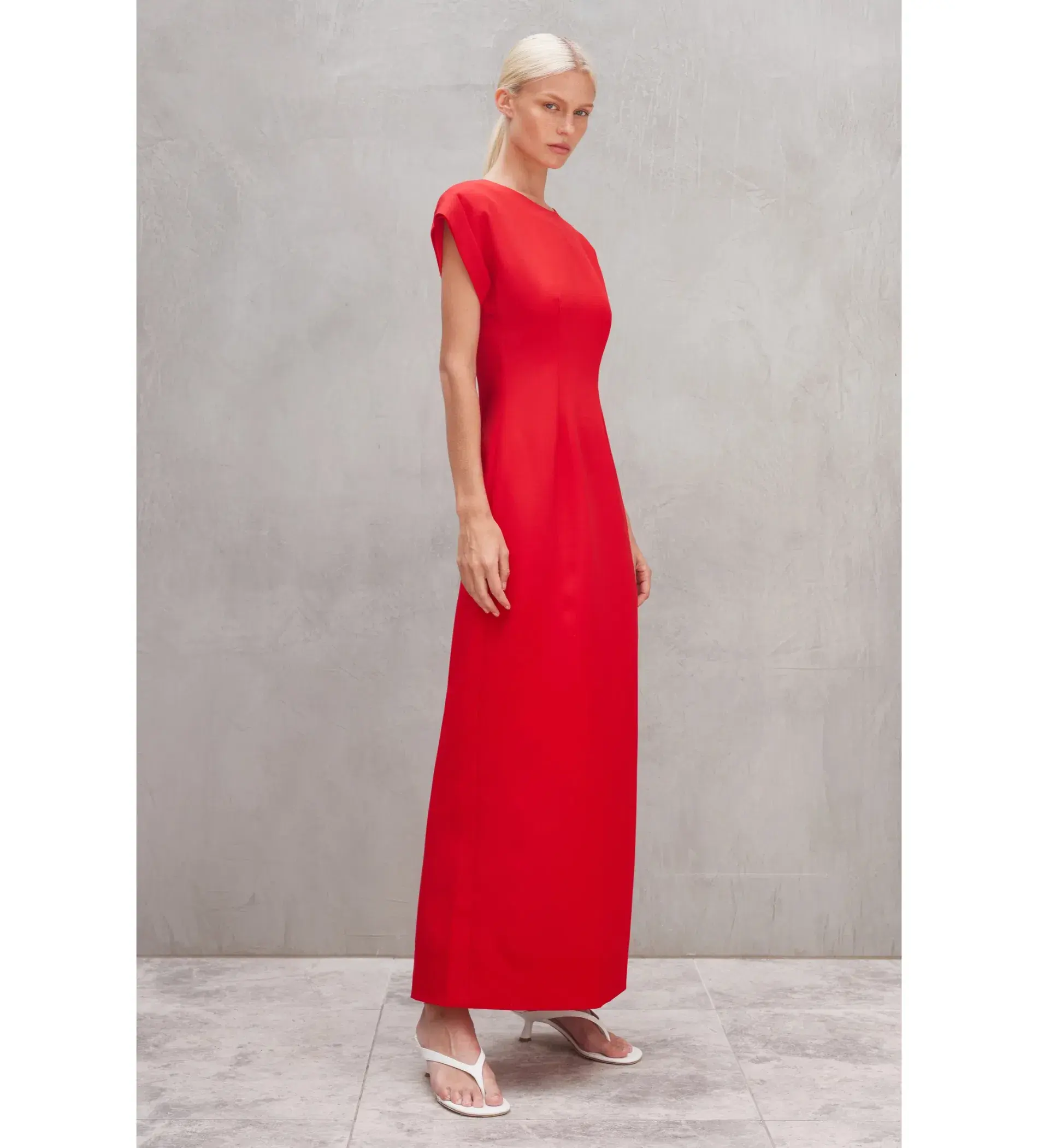 Sofia Irina Renee Maxi Dress in Red Size AU 14 - Image 2