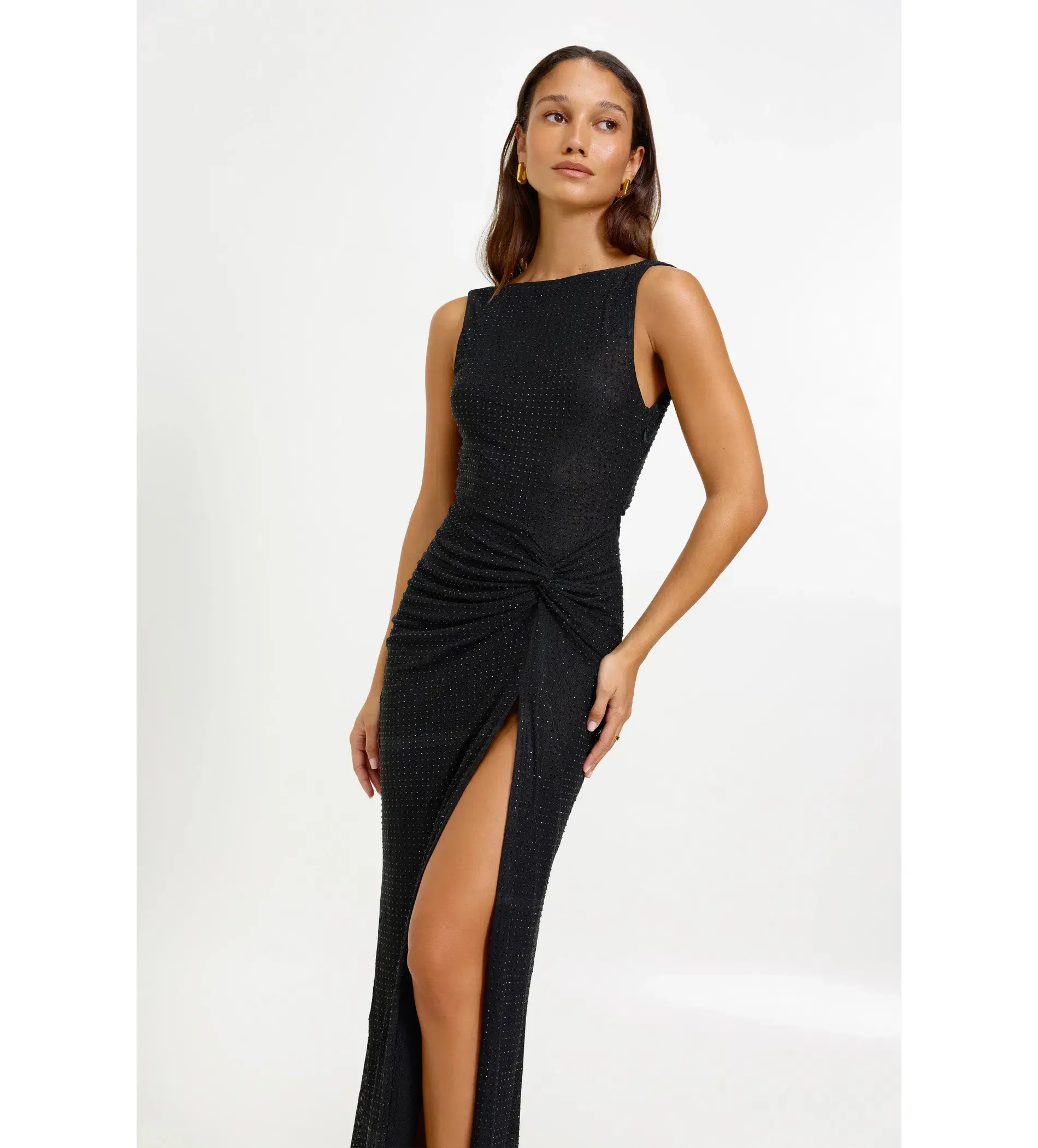 Lexi Maree Maxi Dress Black Size AU 10 - Image 3