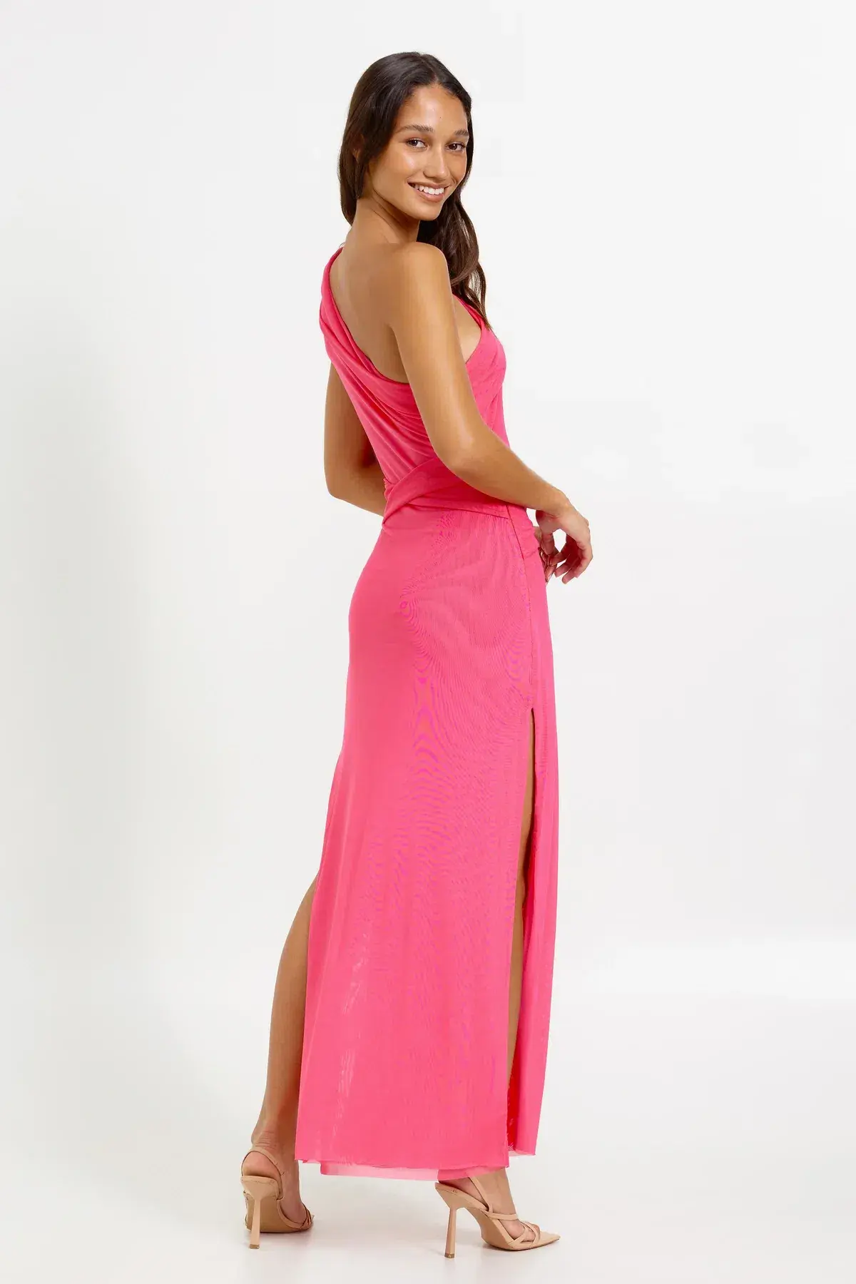 Lexi Lazaro Maxi Dress in Pink Size 8 - Image 3