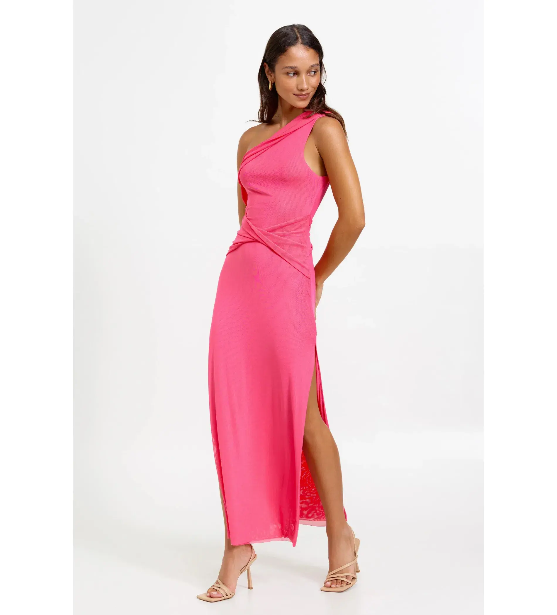 Lexi Lazaro Maxi Dress Pink Size AU 10 - Image 2