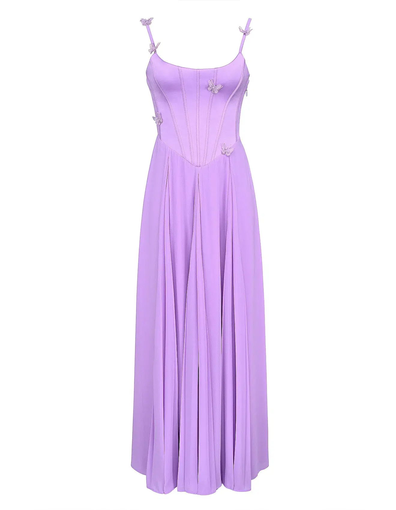 House of CB Pascha butterfly Corset Maxi Dress in Orchid Size 8/S - Image 4