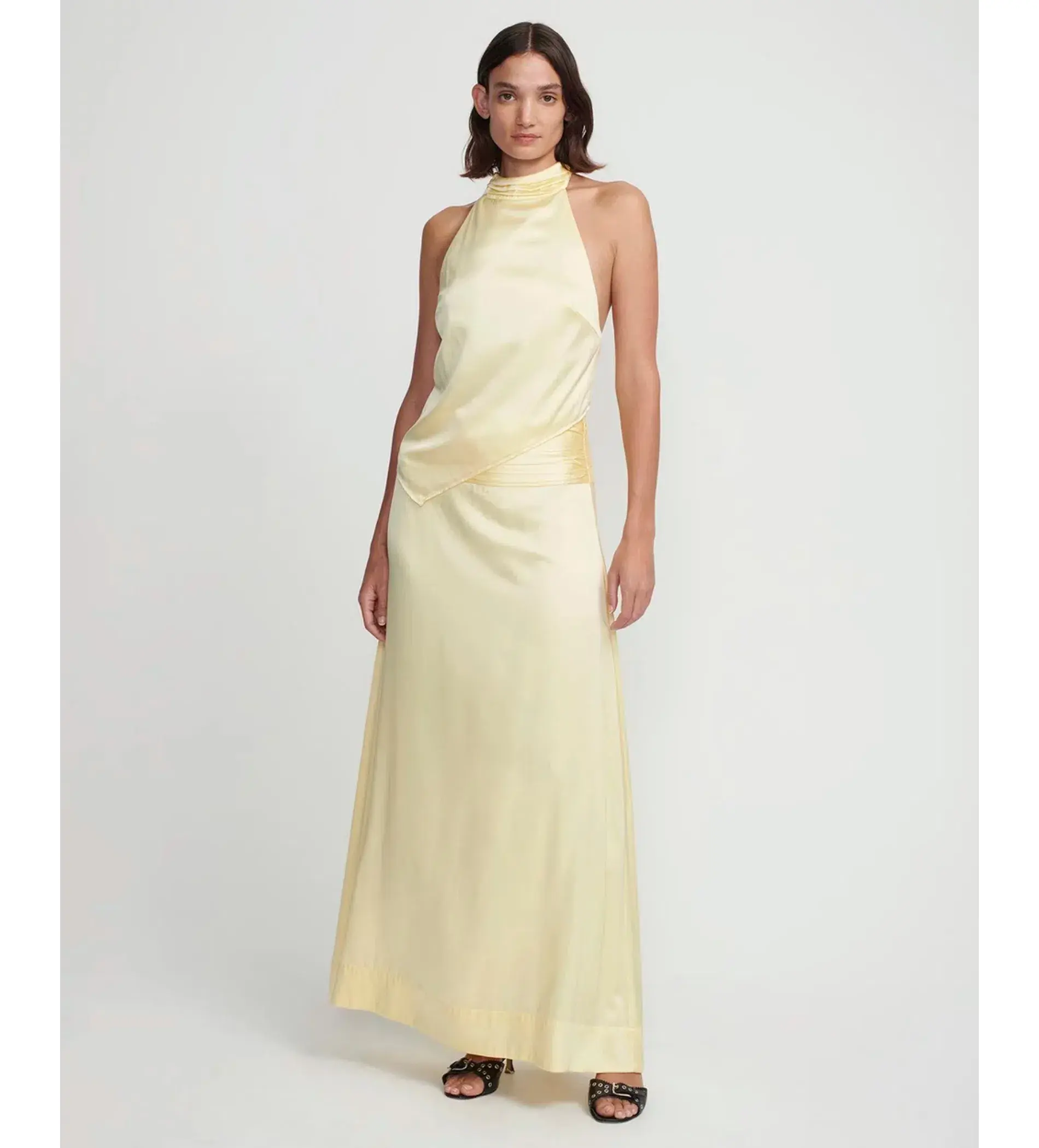 Hansen and Gretel Blair Skirt in Butter Size 10 - Image 1