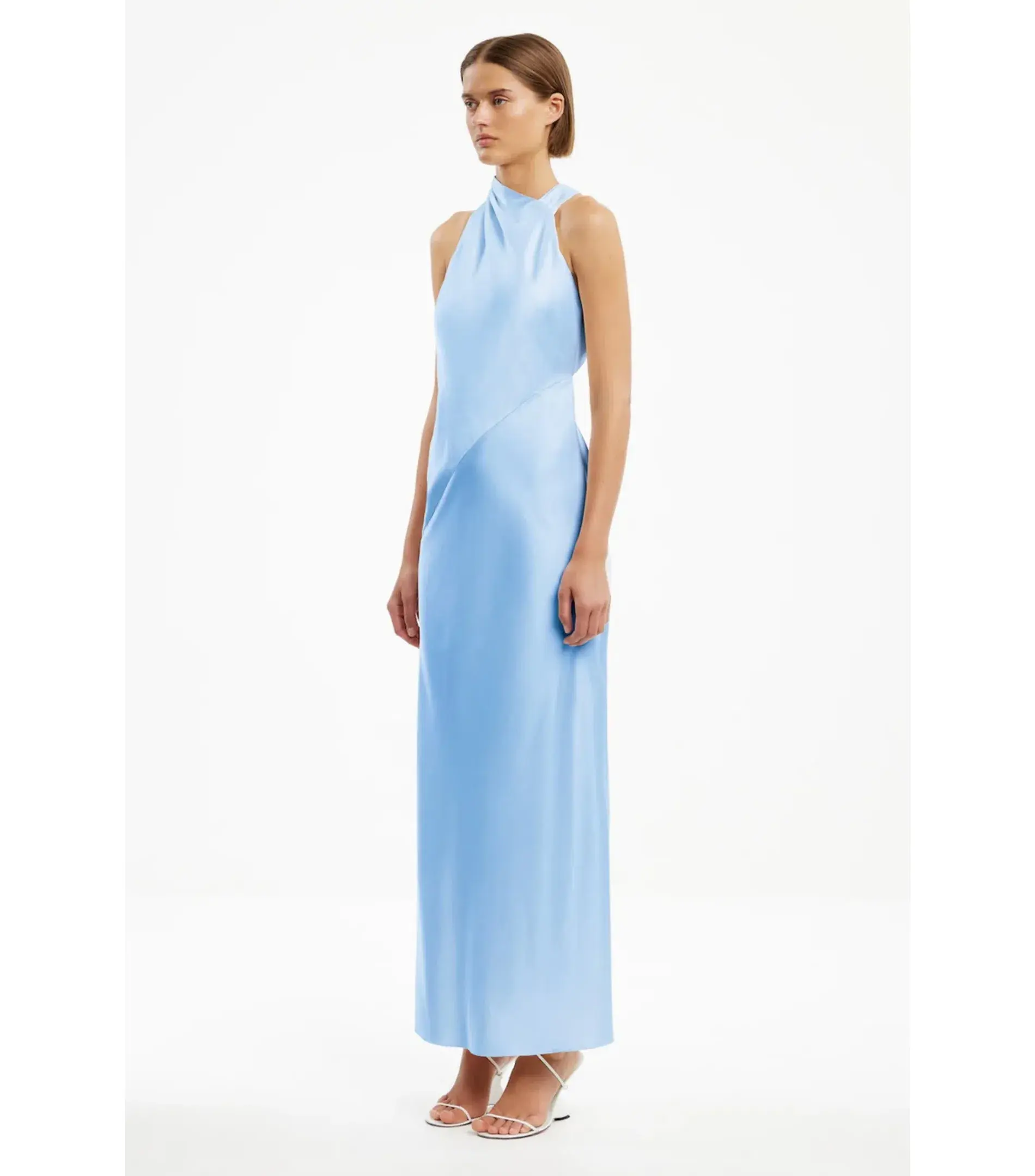 Significant Other Annabel Maxi Dress Ice Blue Size AU 8 - Image 2