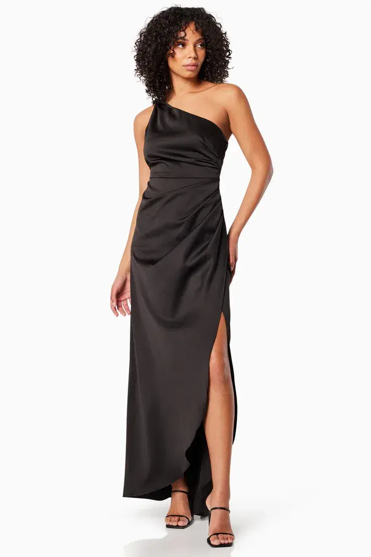 Elliatt Biarritz Gown Black Size 10/M - Image 1