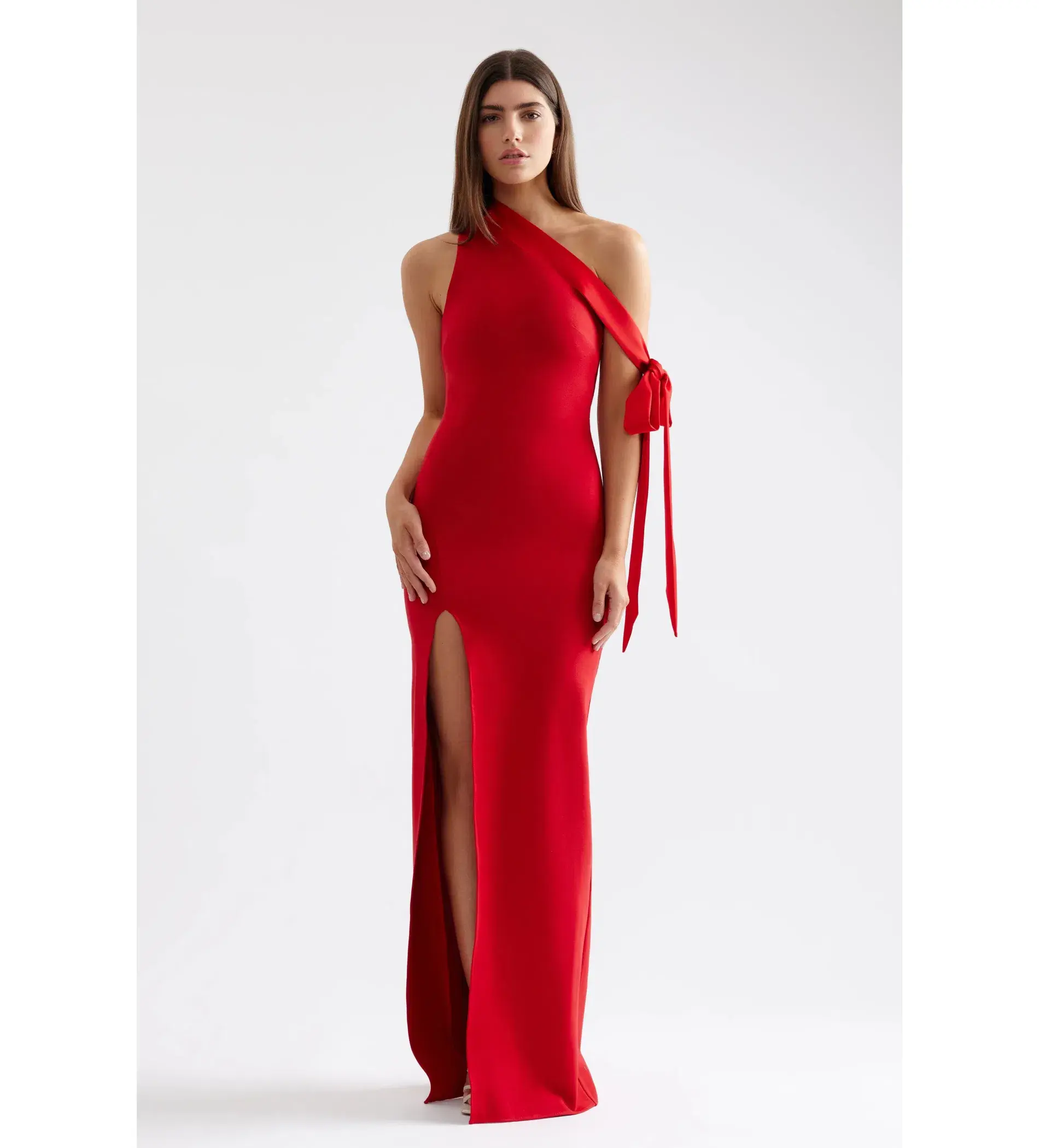 Lexi Sidney Maxi Dress Deep Red Size AU 10 - Image 1