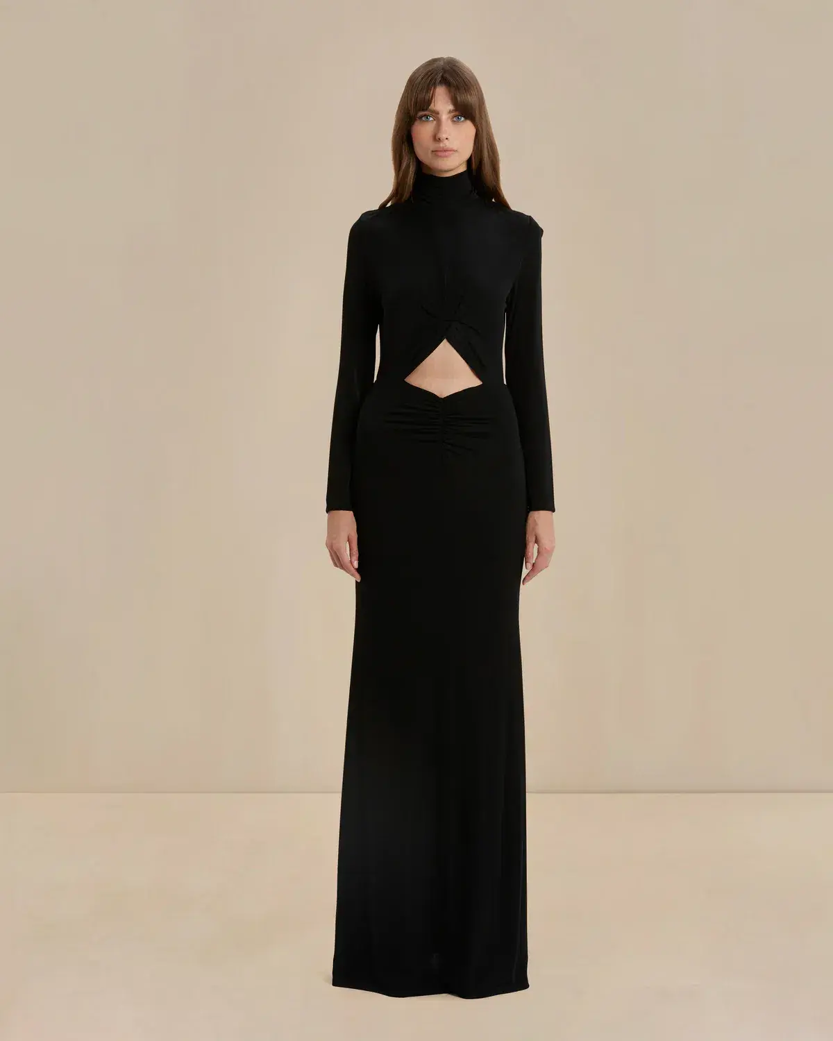Sonya Moda Vesna Viscose Gown Black Size AU 8 - Image 1