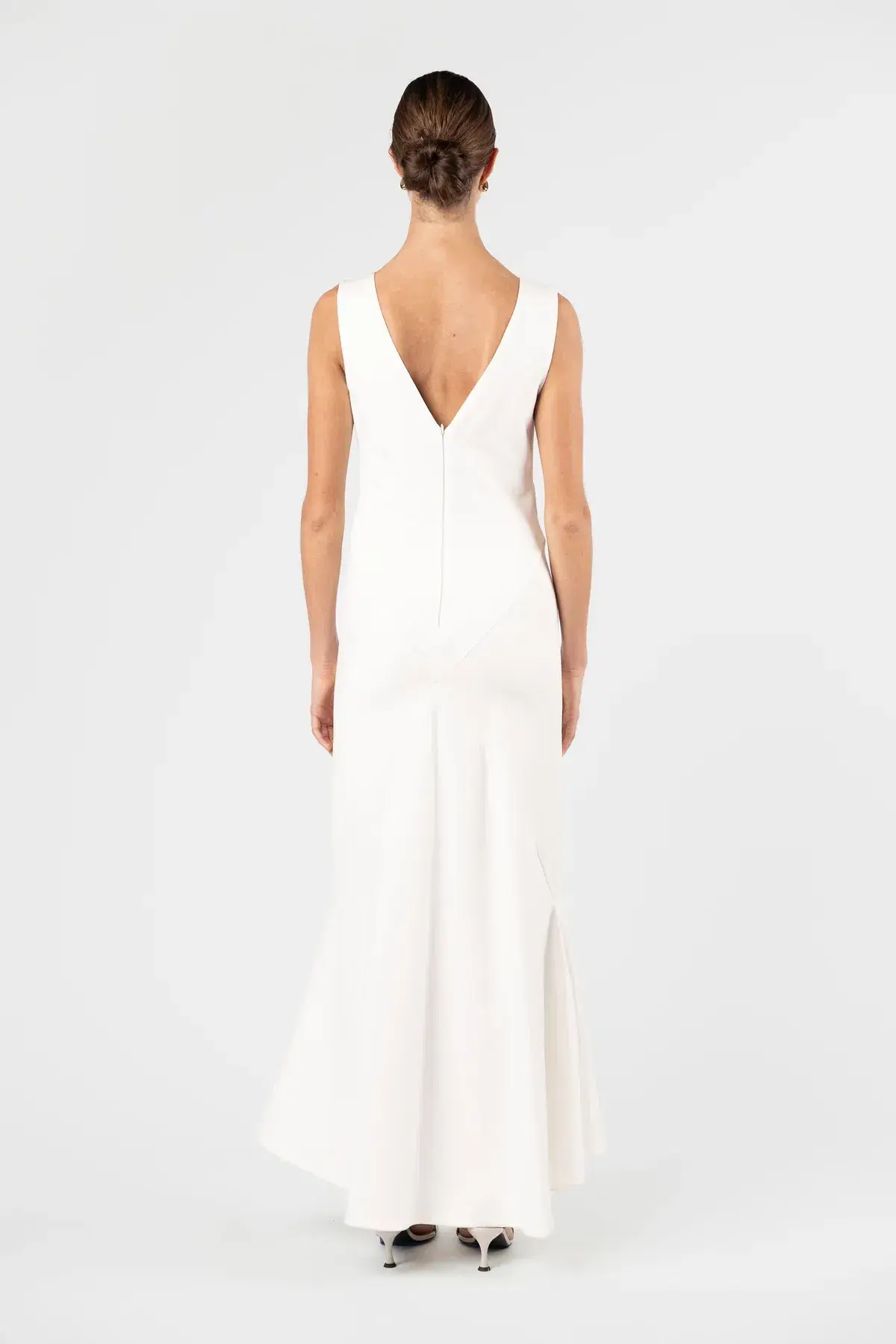 One Fell Swoop Monica Gown White Size AU 14 - Image 3