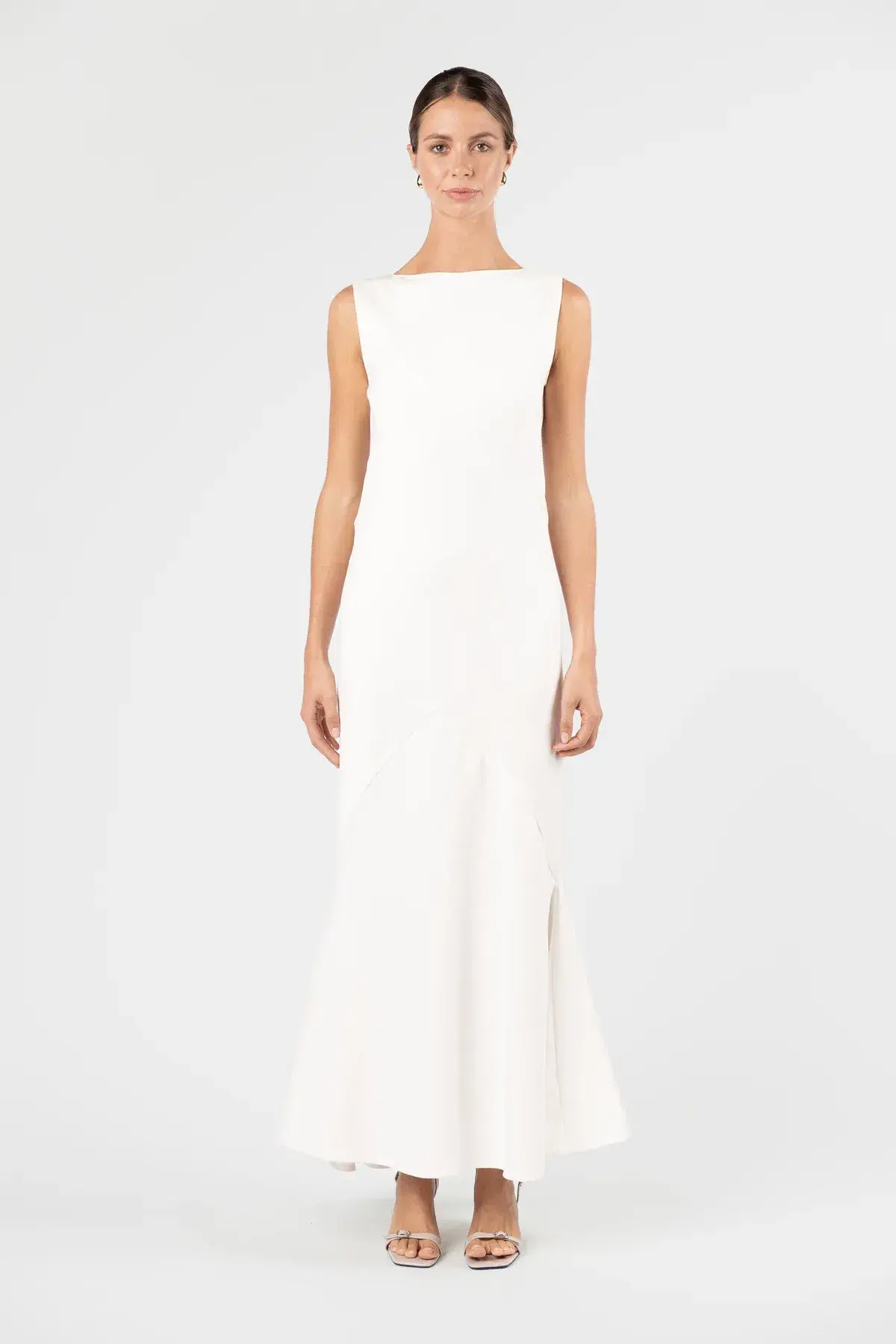 One Fell Swoop Monica Gown White Size AU 14 - Image 1