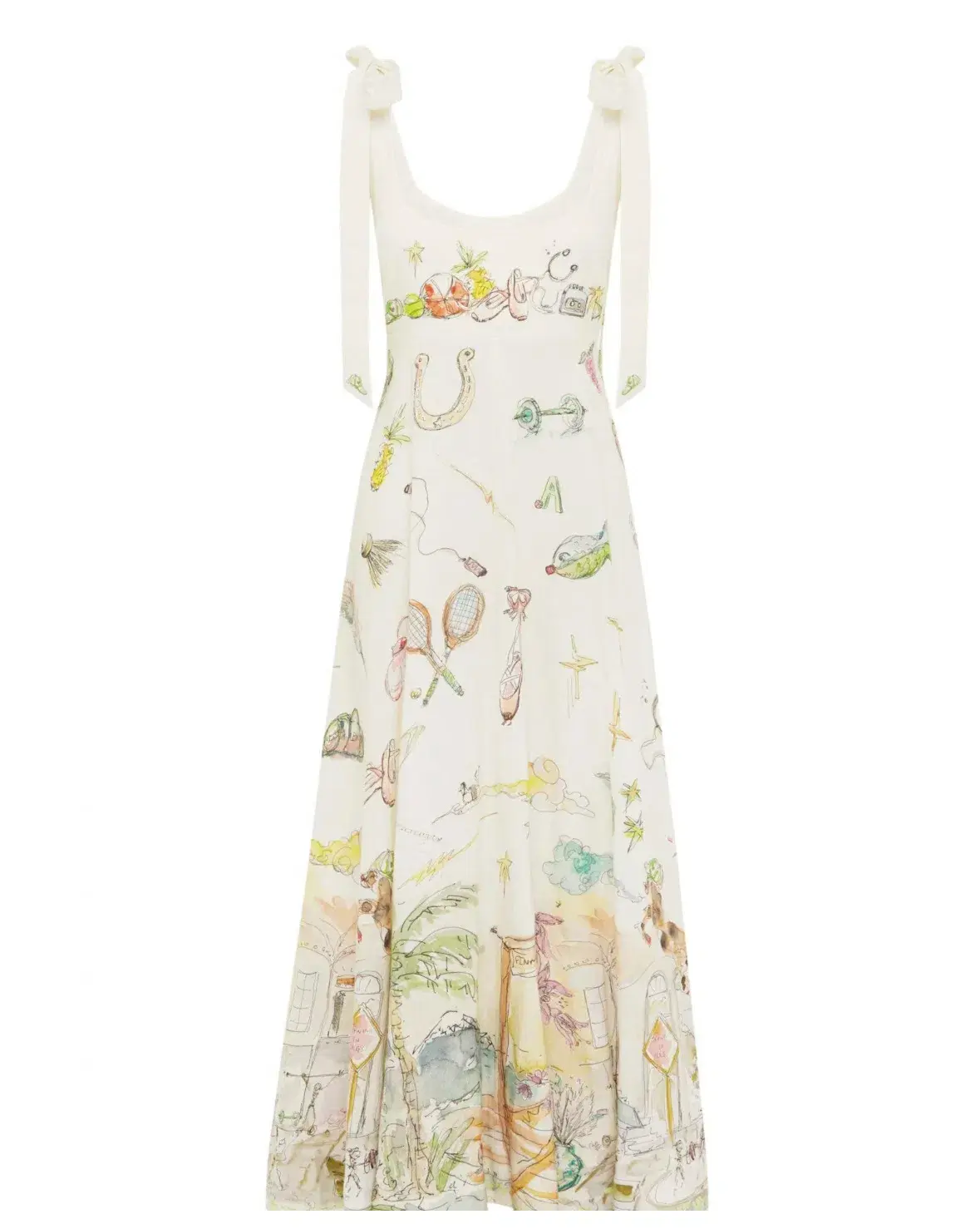 Alemais Anouk Ballet Sundress Print Size 10 - Image 4
