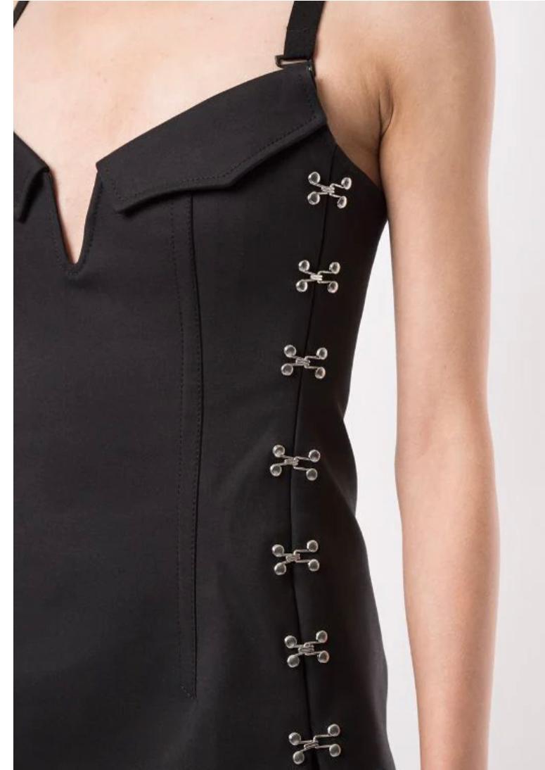 Dion lee ACCORDION PLEAT MINI DRESS - Image 4