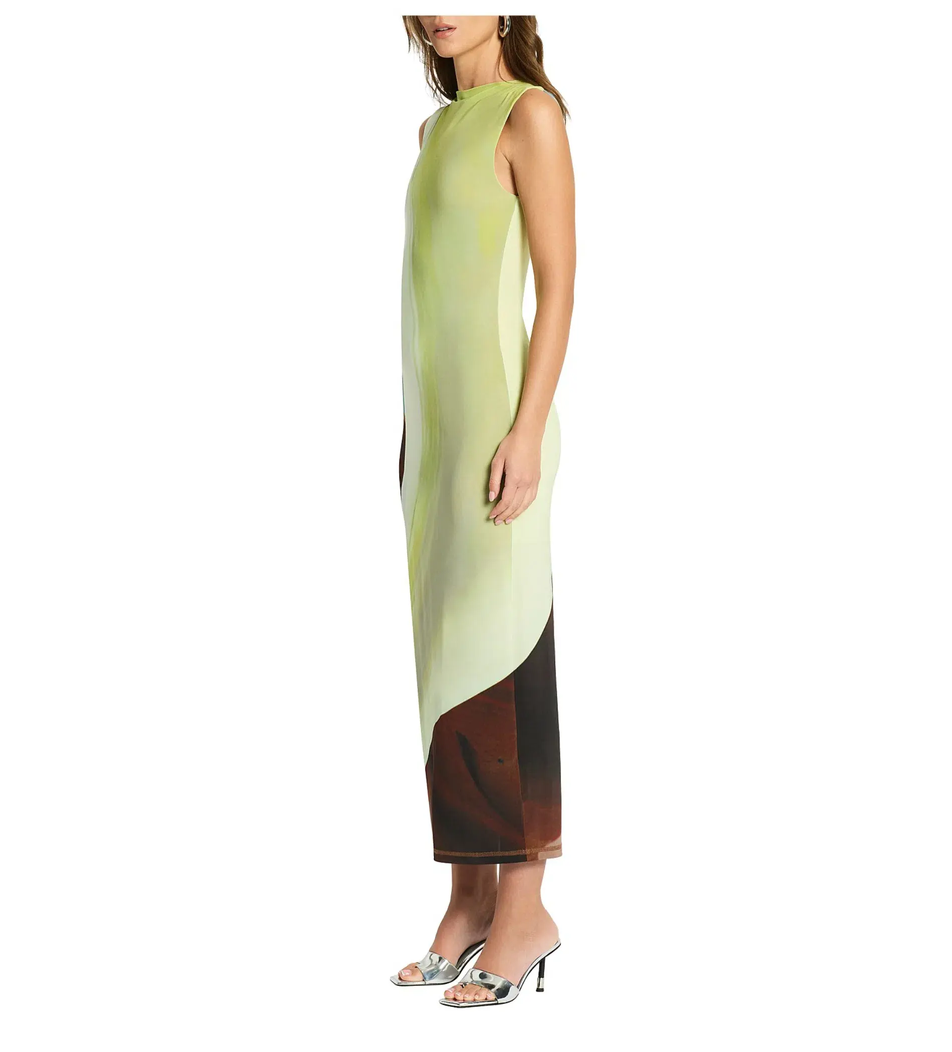 Sass & Bide Dissimulation Jersey Midi Dress Multi Size 8/XS - Image 3