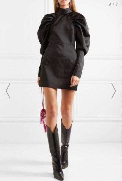 Rotate Birger Christensen mini black dress size 8  - Image 1