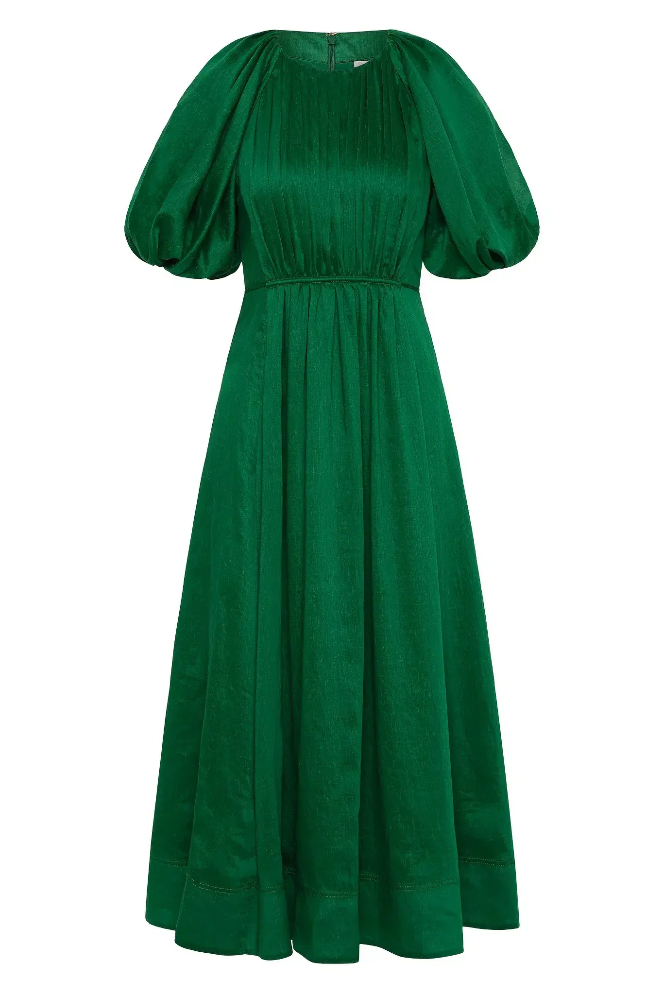 Aje Alma Midi Dress Green Sapphire Size 12  - Image 4