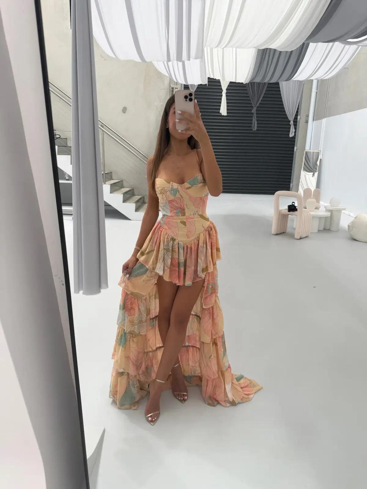 The Dolls House Fashion Dolce Maxi Dress Size AU 6 - Image 1