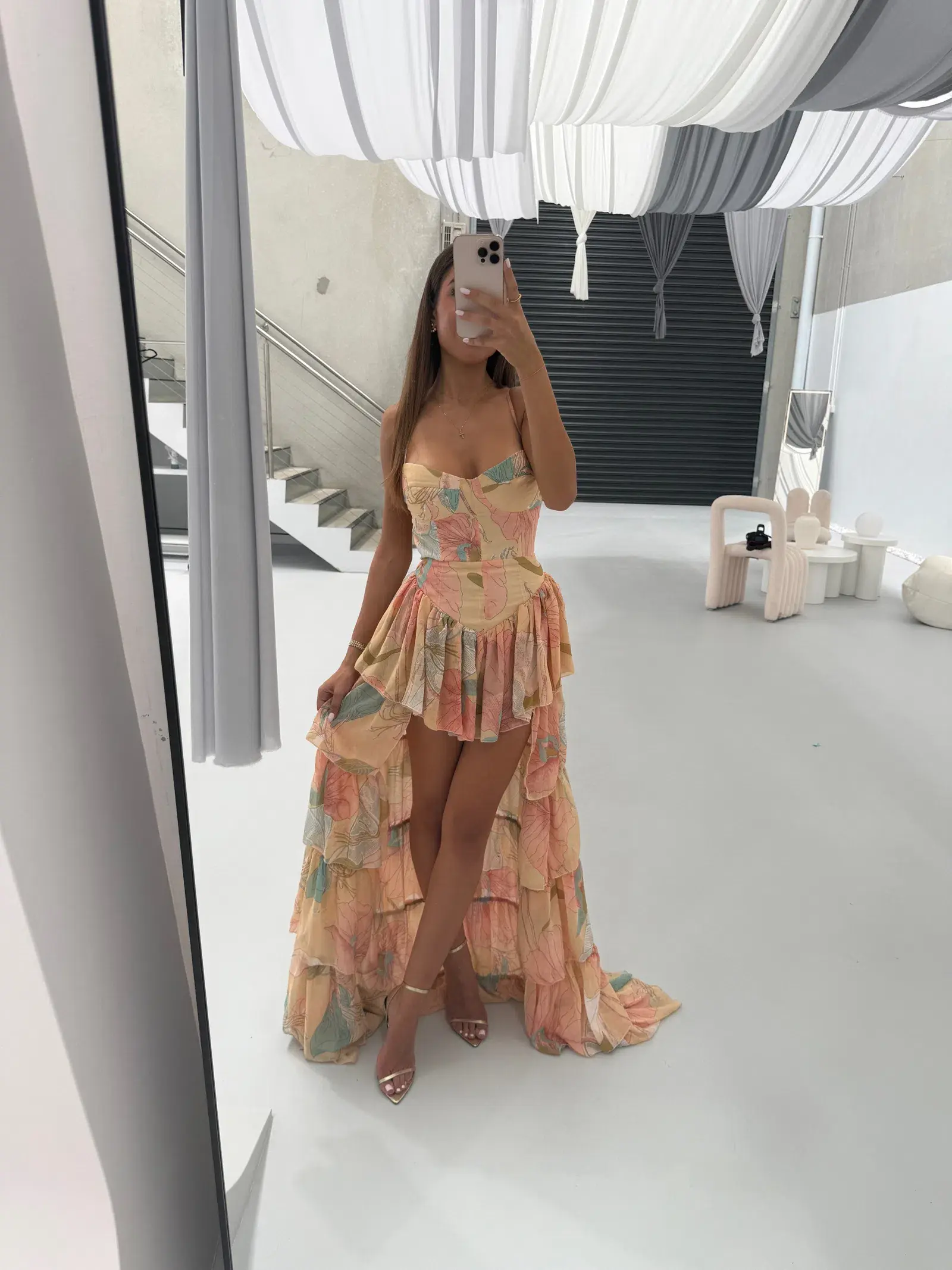 The Dolls House Fashion Dolce Maxi Dress Size AU 6 - Image 1