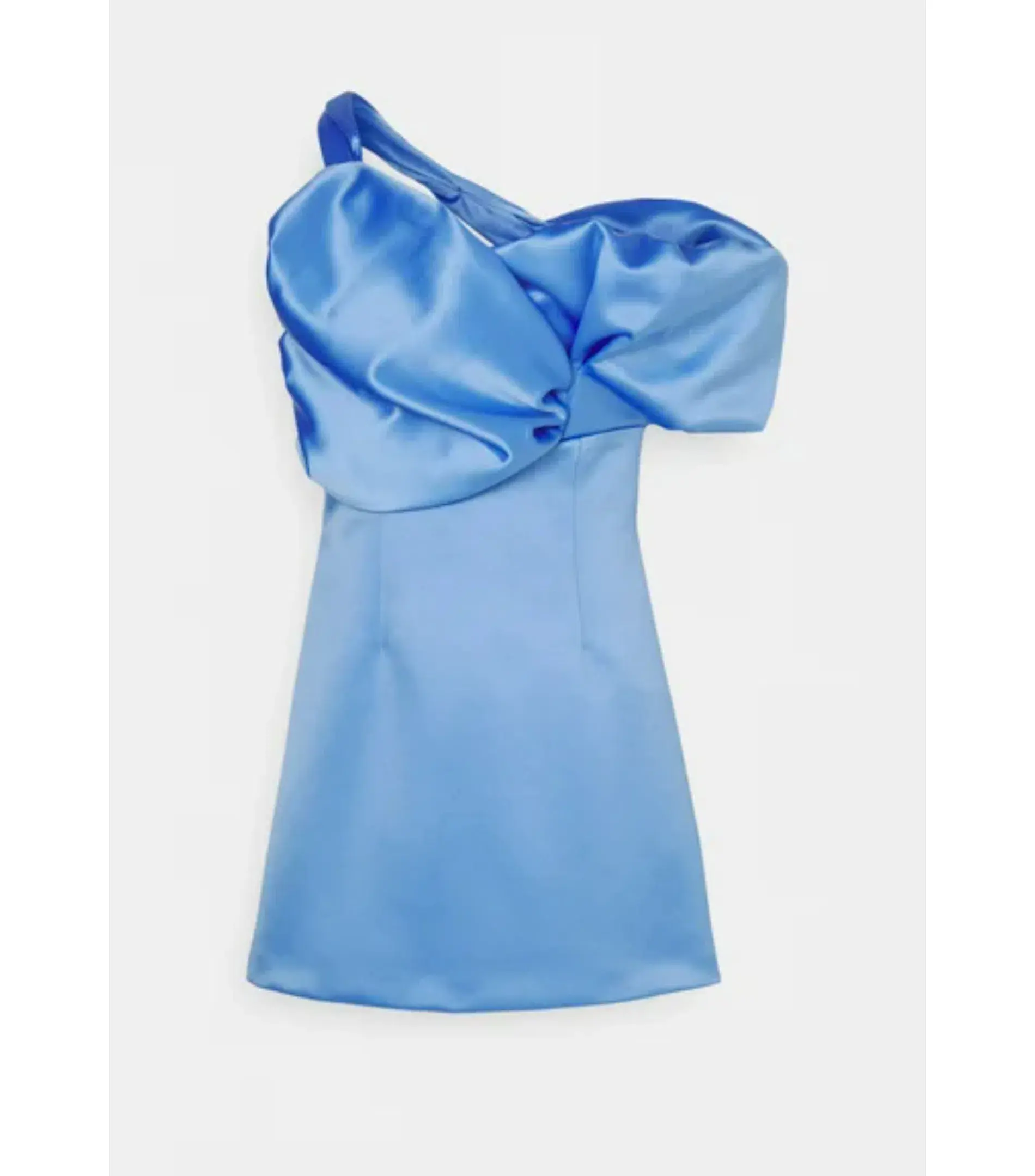 Rachel Gilbert Larna Mini Dress Blue Size AU 12 - Image 4