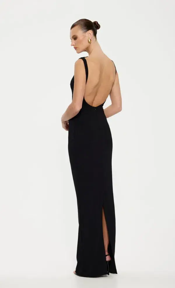 Effie Kats Verona Gown Black Size XS / AU 6 - Image 2