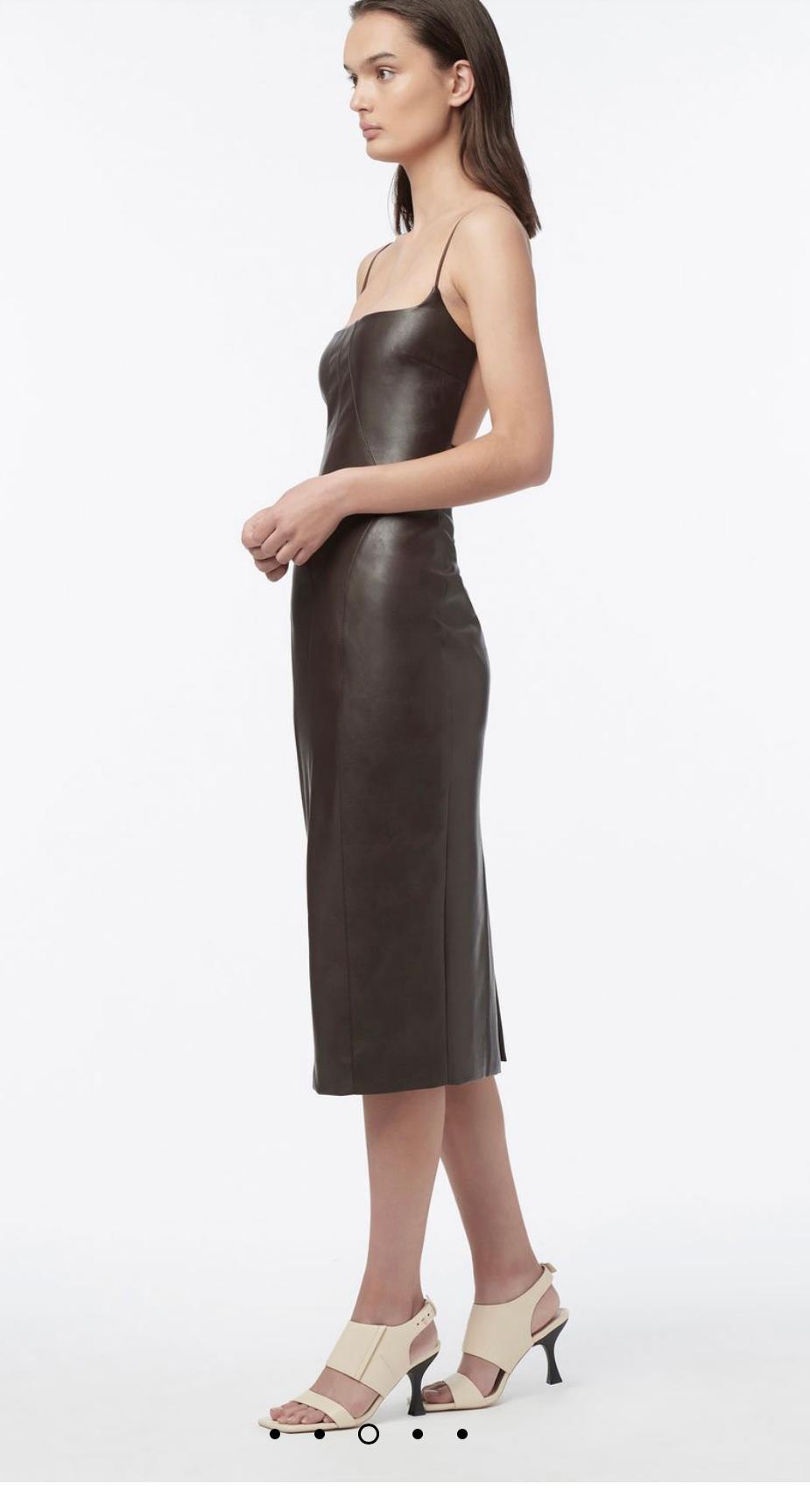 Manning Cartell Alter Egos Backless Midi Dress Brown Size 8 - Image 2