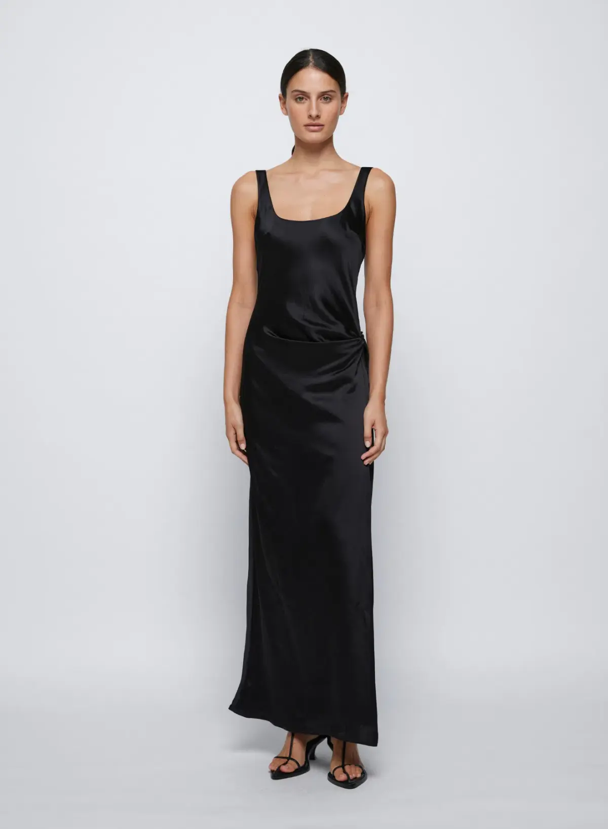Anna Quan Etta Maxi Dress in Ink Black Size AU 10 - Image 2