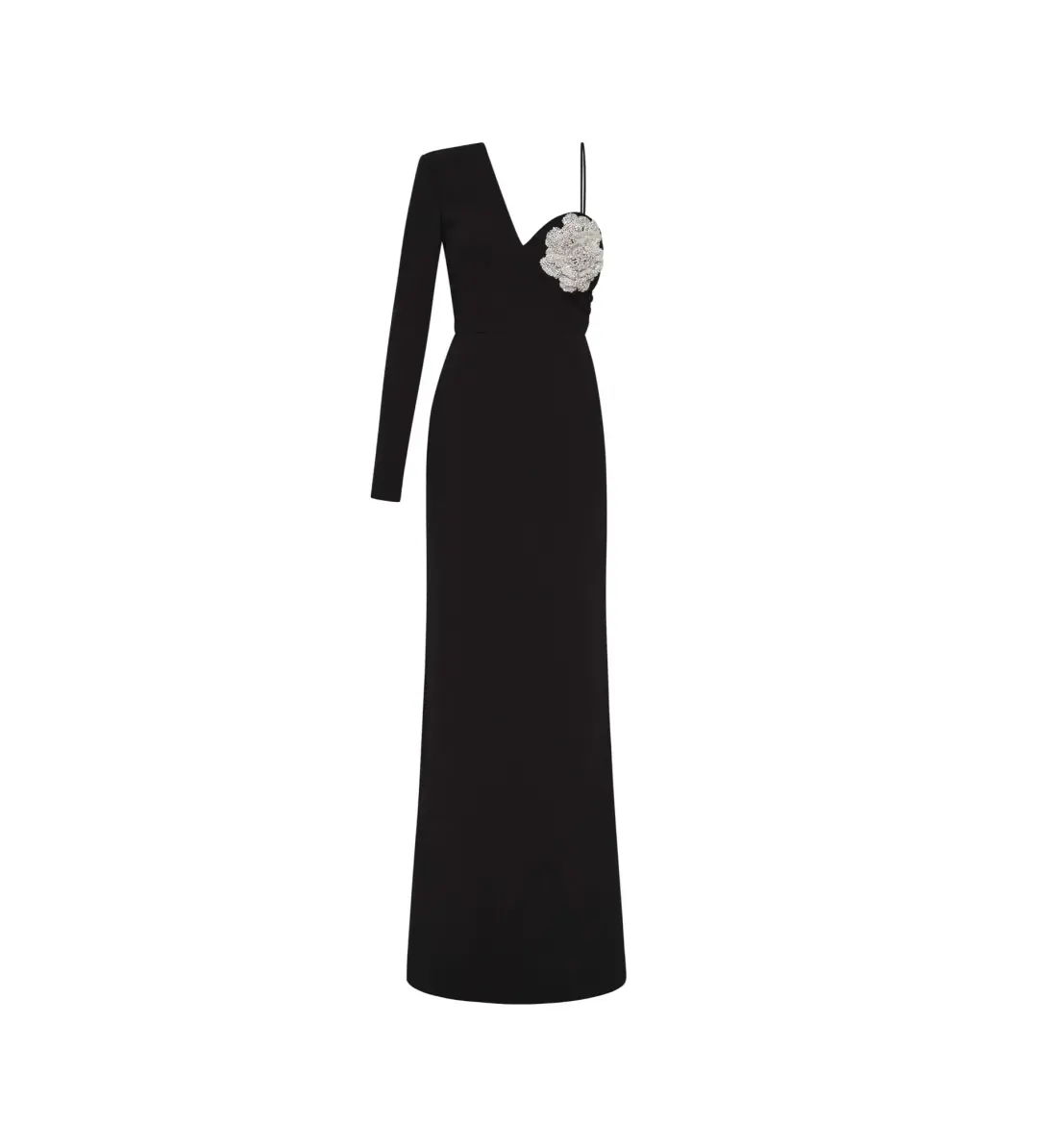 Rebecca Vallance Sachiel Maxi Gown Black Size 10 for rent on The Volte - main image