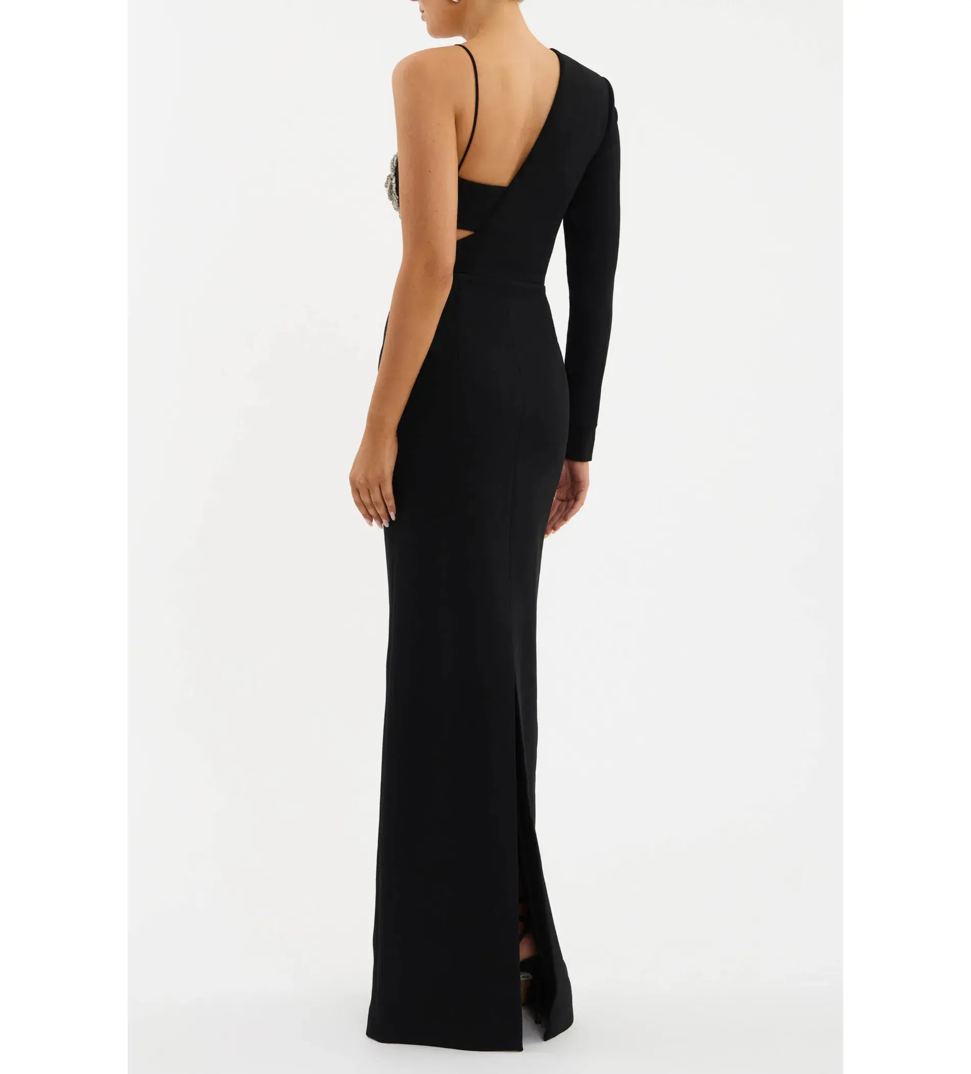Rebecca Vallance Sachiel Maxi Gown Black Size 10 - Image 3