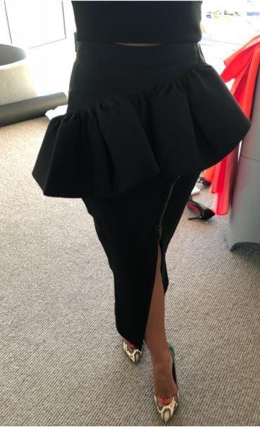 Maticevski top & skirt black size 8  - Image 2