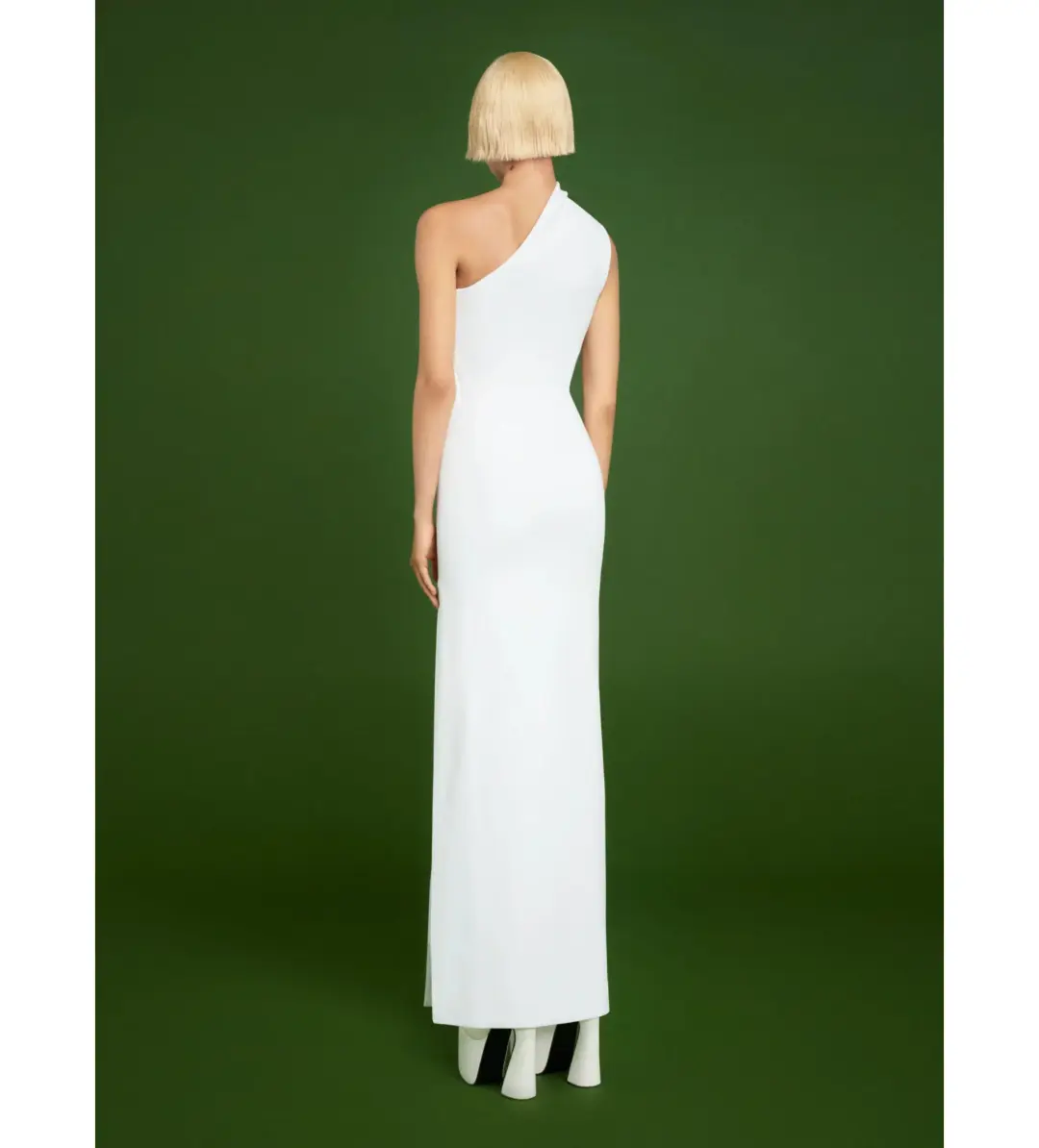 Solace London Averie Maxi Dress Cream Size AU 8 for rent on The Volte - main image
