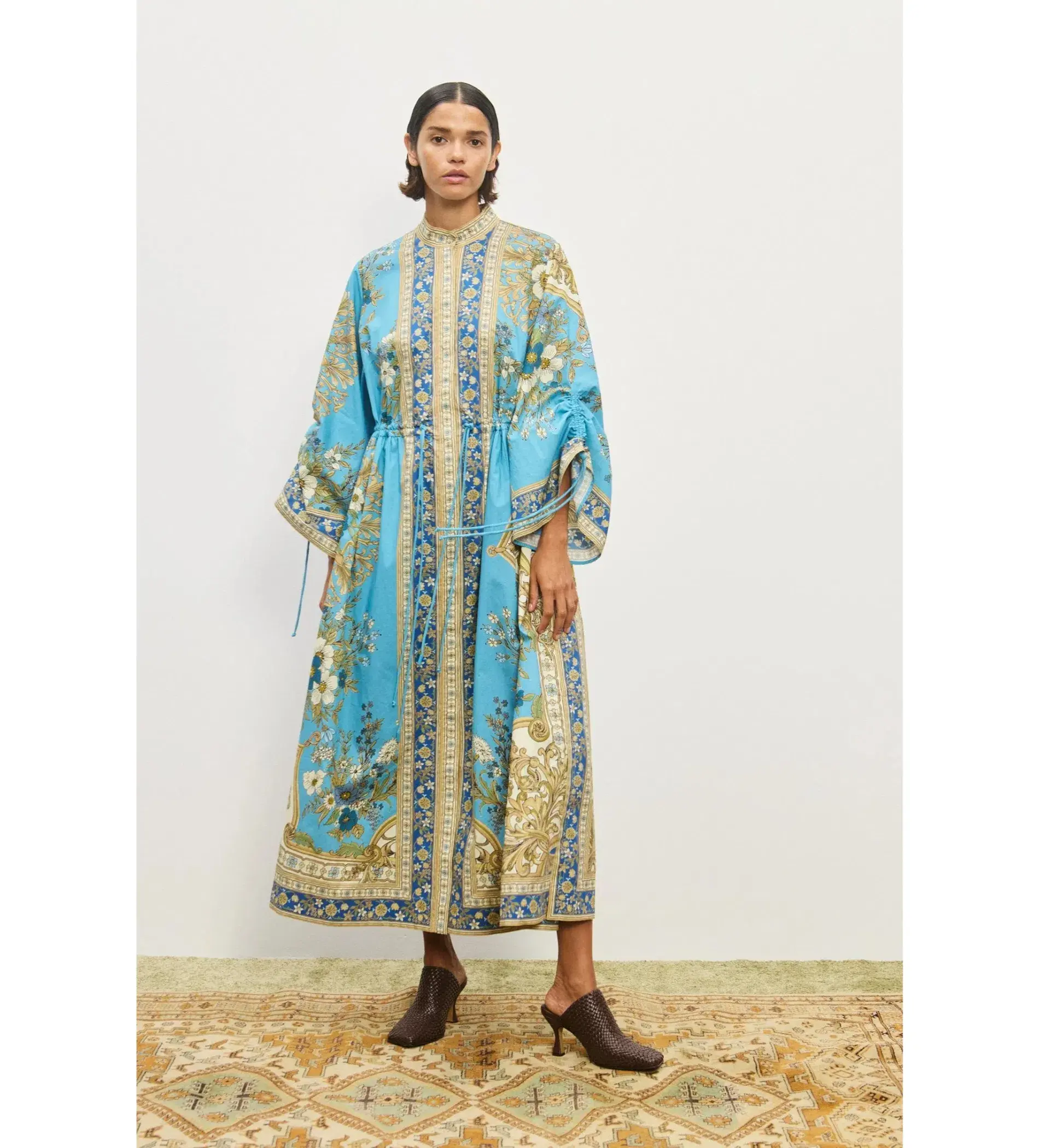 Alemais Cassie Pool Midi Dress Multi Size 10 - Image 1