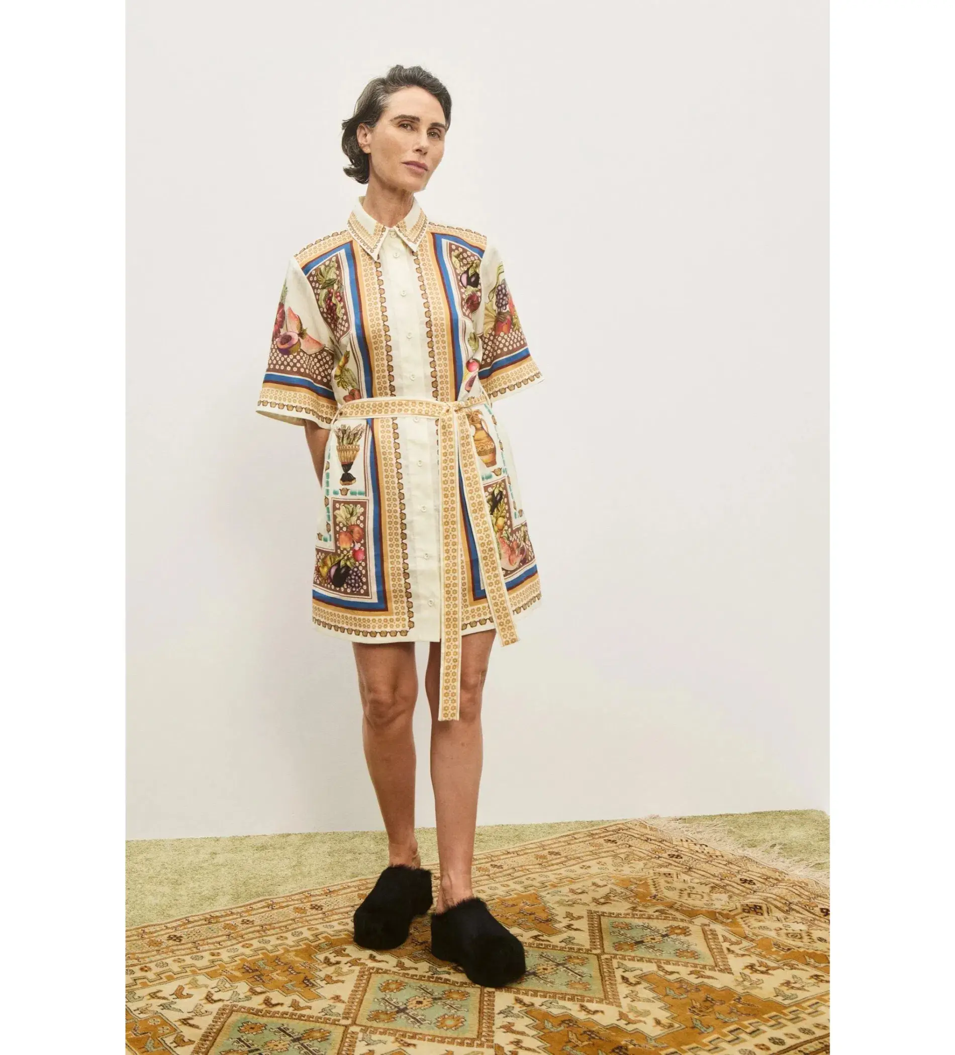 Alemais Mercado Mini Dress Multi Size 10 - Image 1