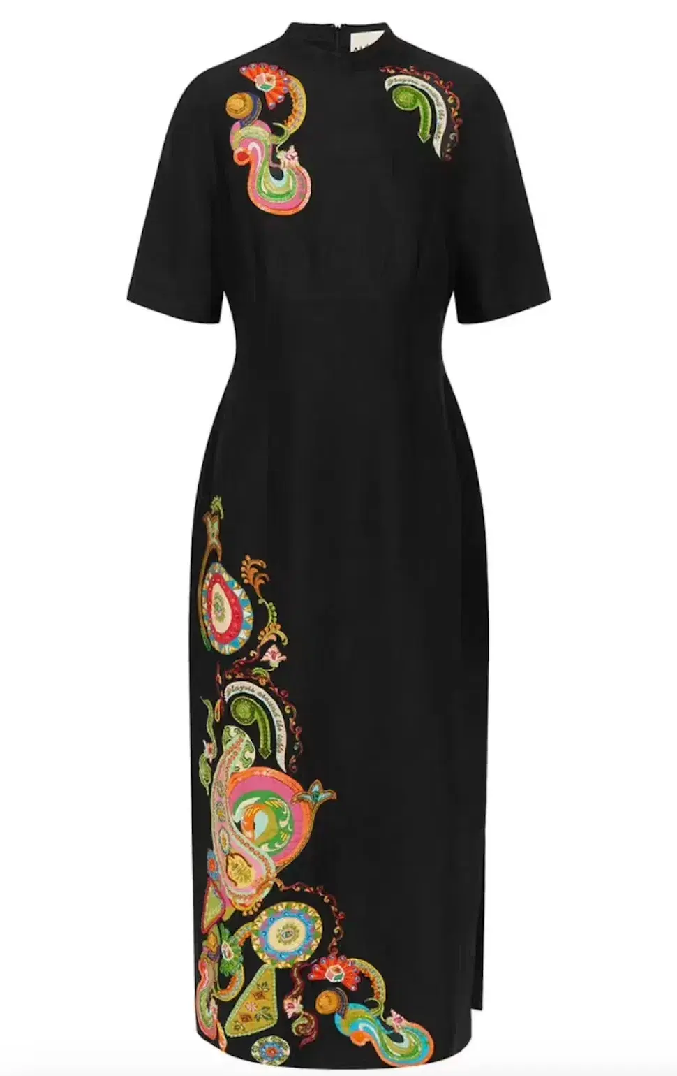 Alemais Bingo Gown Black Beaded Size AU 12 - Image 2