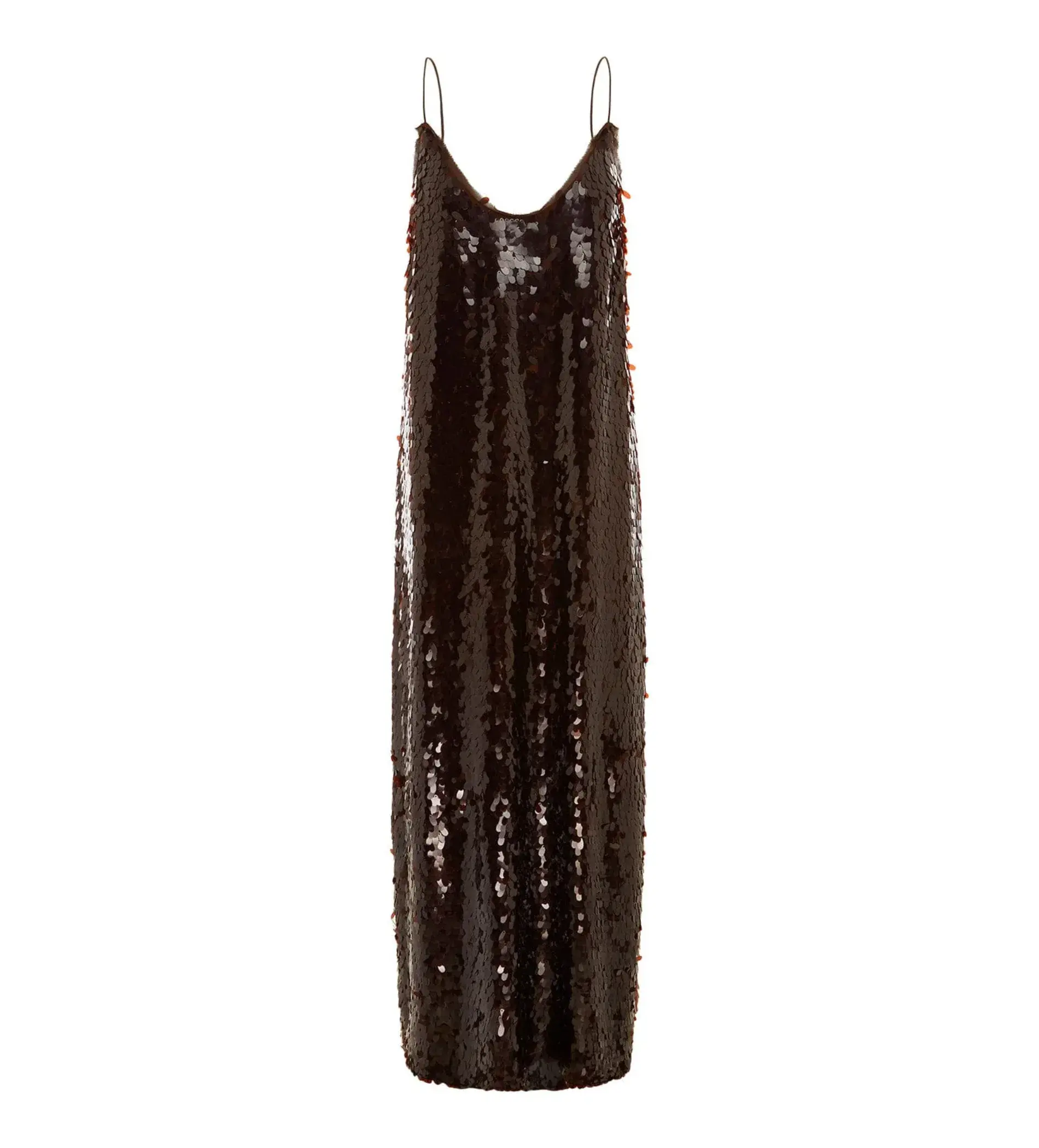 Alemais Geanie Sequin Gown In Chocolate Size L / AU 12 - Image 5