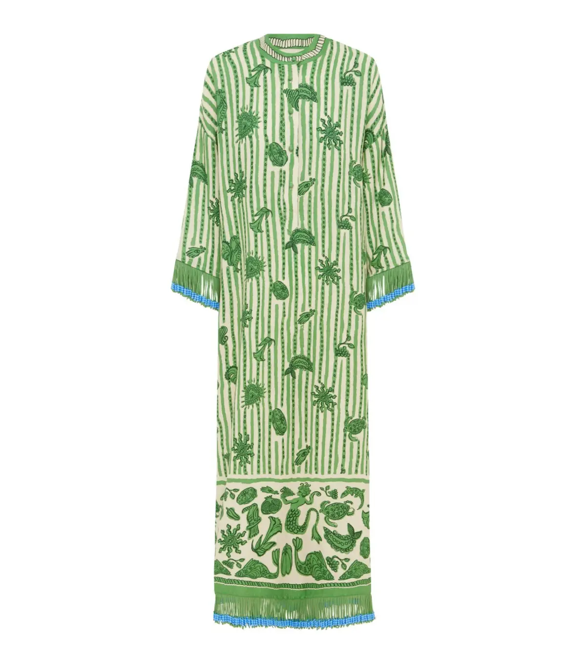Alémais Lula Midi Dress Green Size AU 14 - Image 6