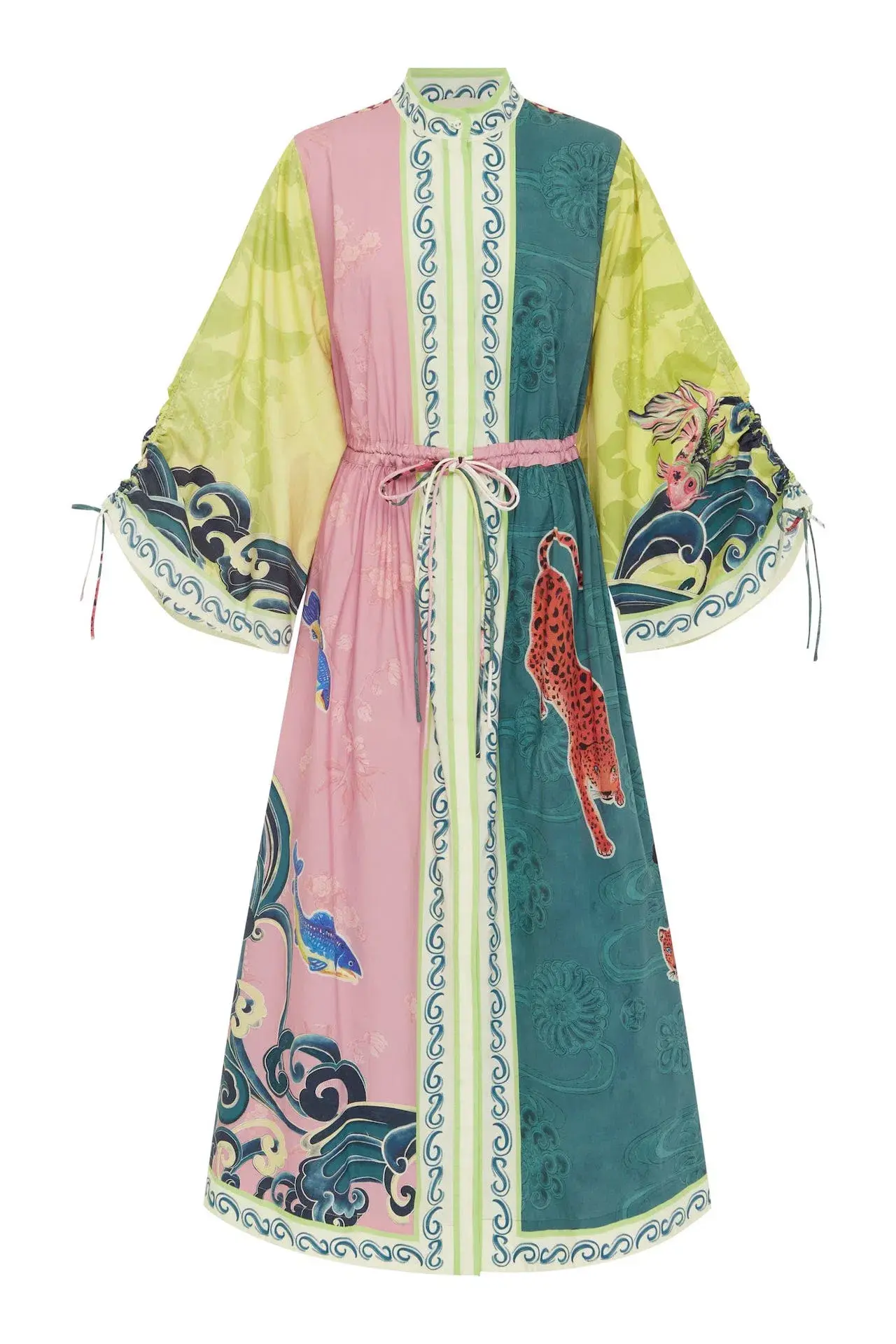Alémais Rochester Midi Shirtdress Multi Size 12 - Image 5