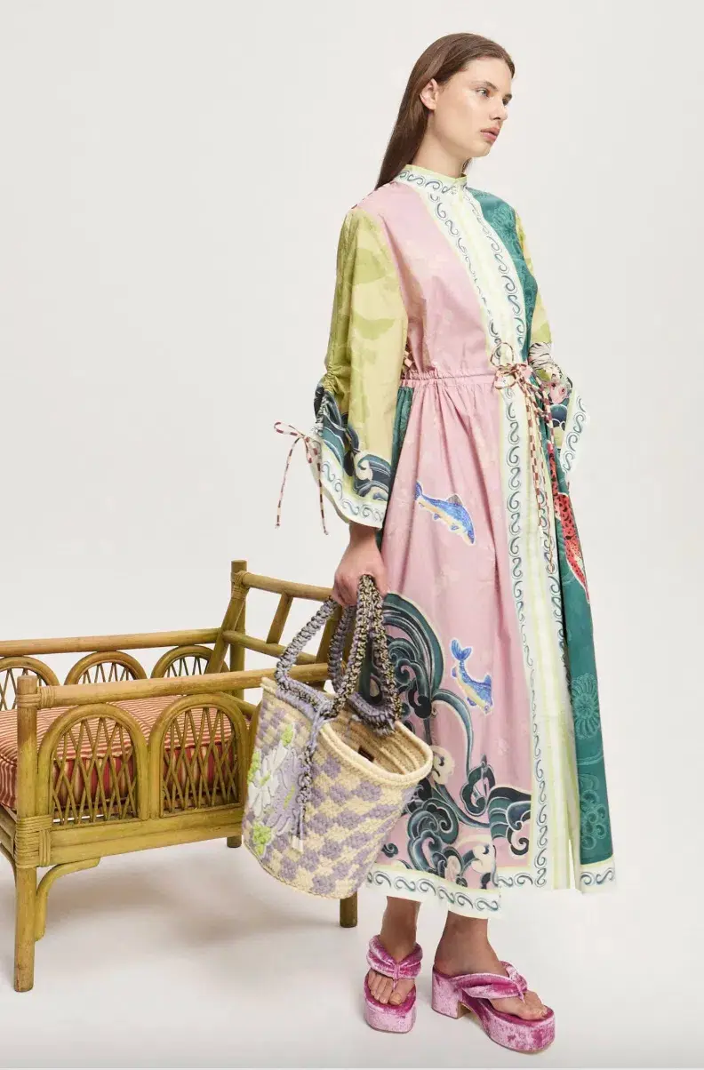 Alémais Rochester Midi Shirtdress Multi Size 12 - Image 2