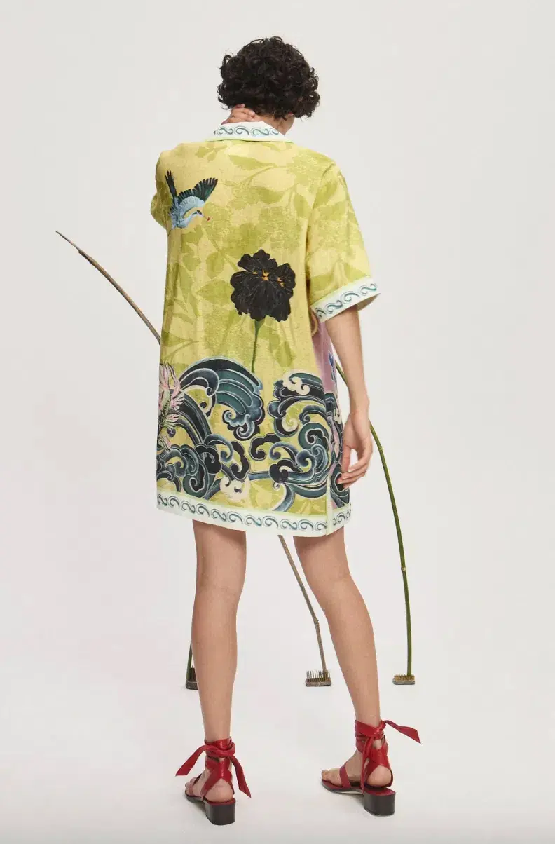 Alémais Rochester Mini Shirtdress Multi Size 16 - Image 3