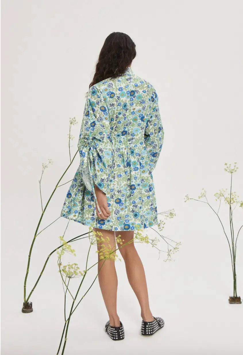Alémais Pam Mini Dress Floral Size 16 - Image 3
