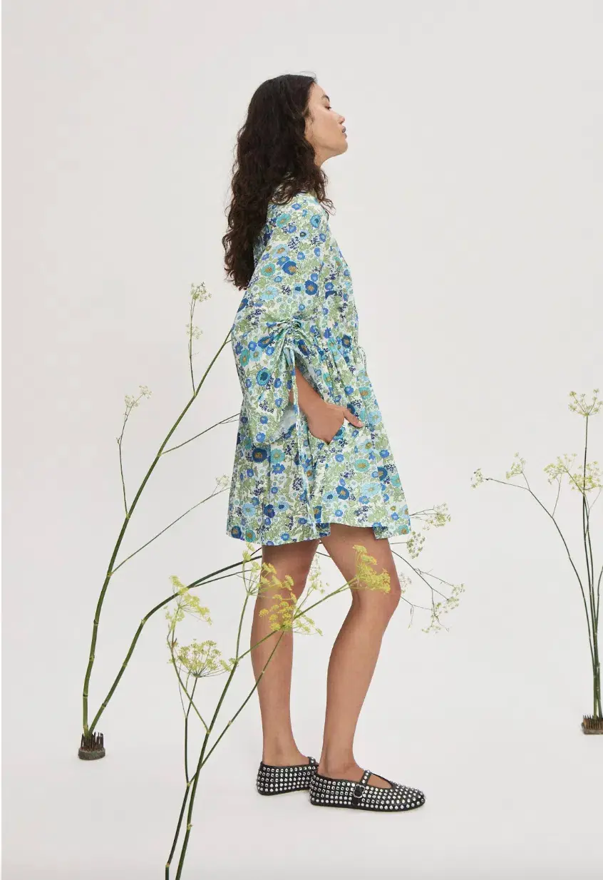 Alémais Pam Mini Dress Floral Size 16 - Image 2
